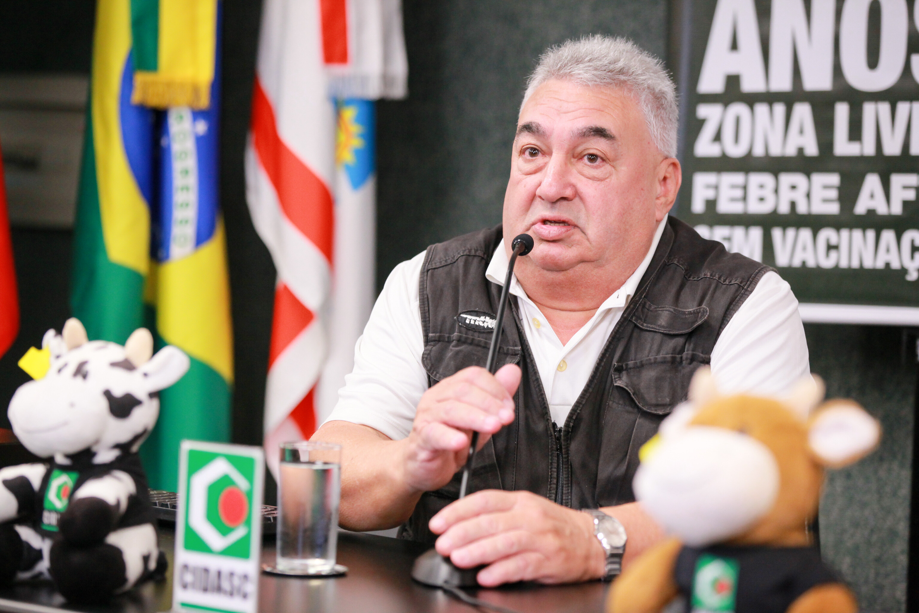 Vice-presidente da Faesc, Enori Barbieri
