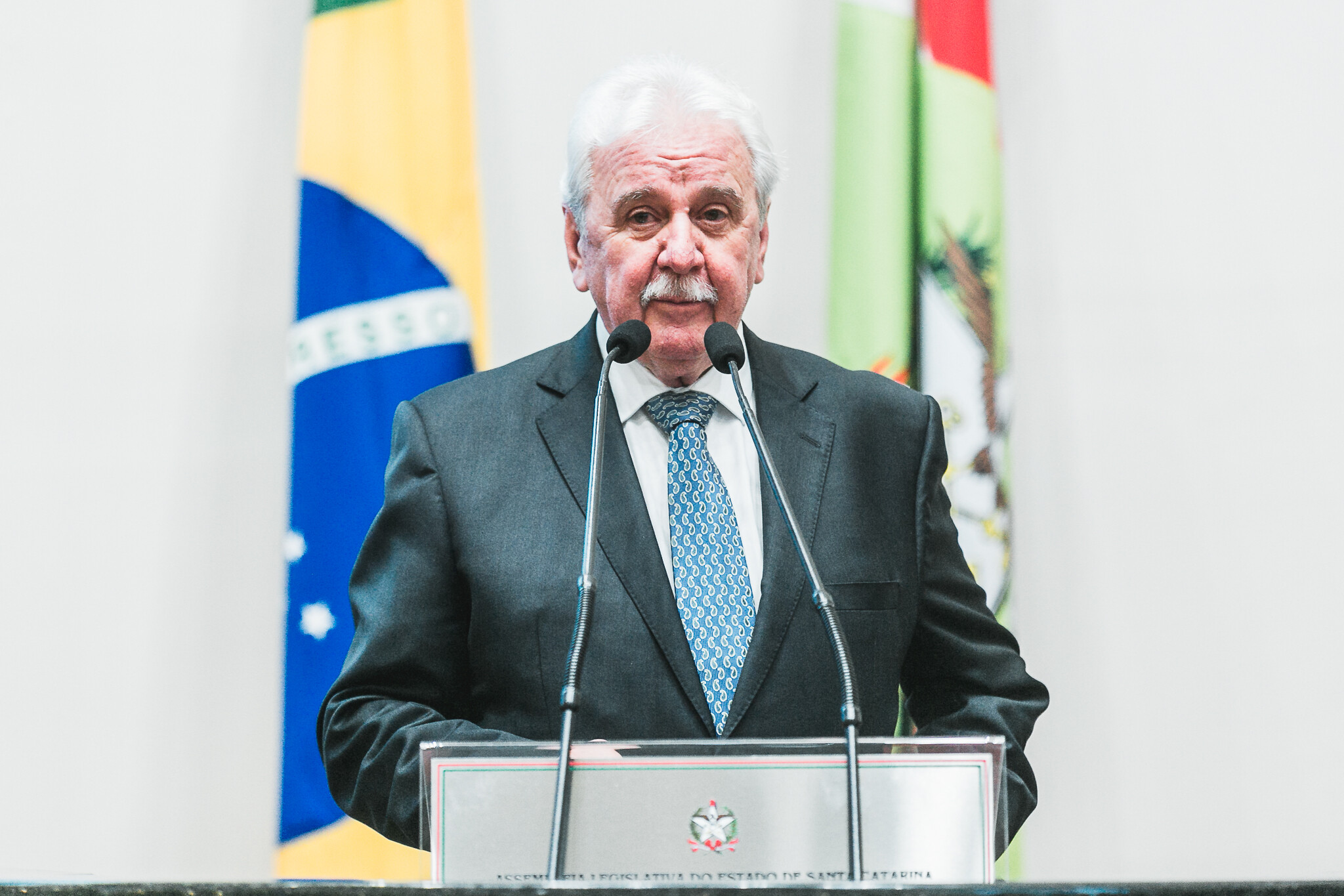 Deputado Moacir Sopelsa, presidente da Assembleia Legislativa.
