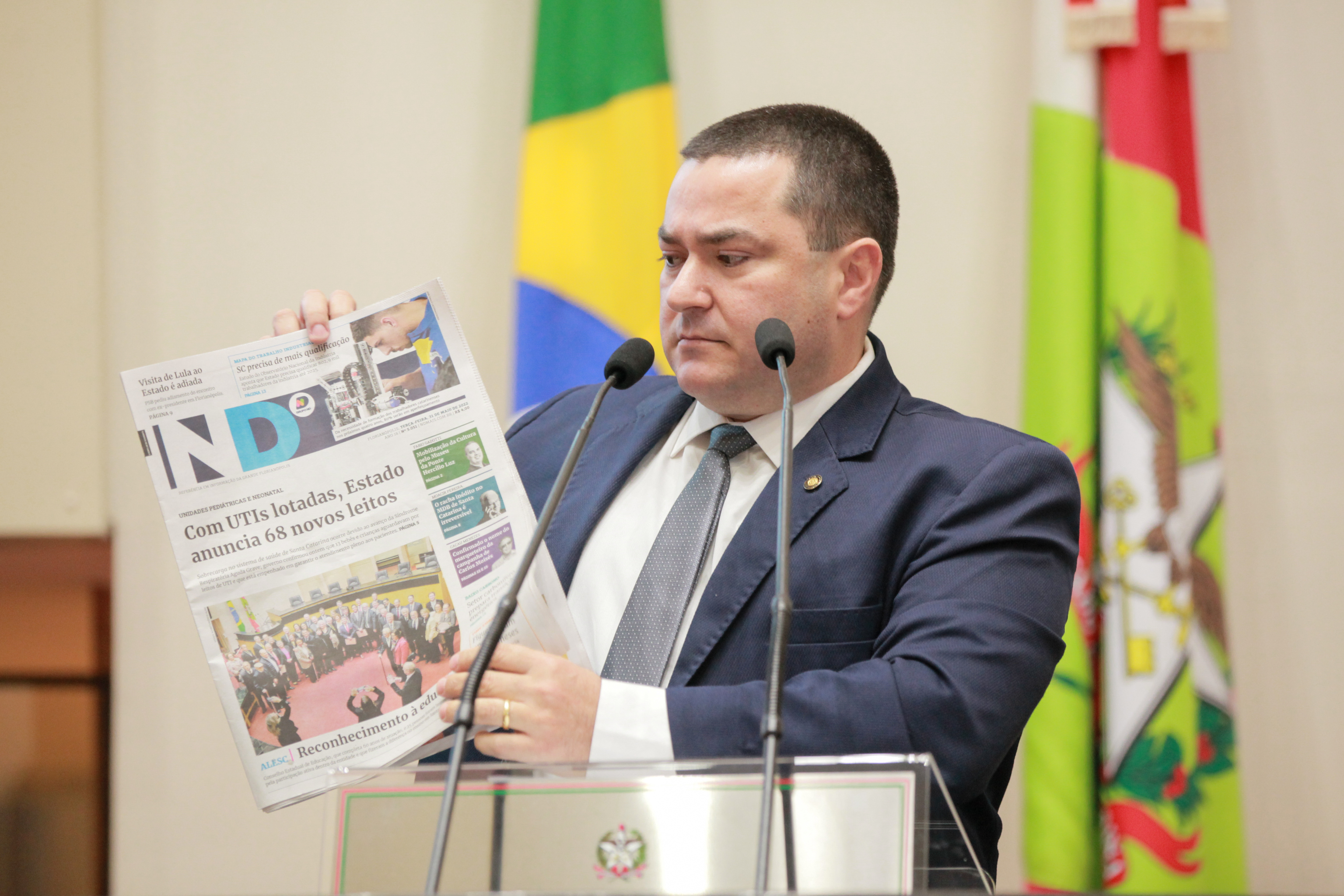 - Deputado Ricardo Alba (União)