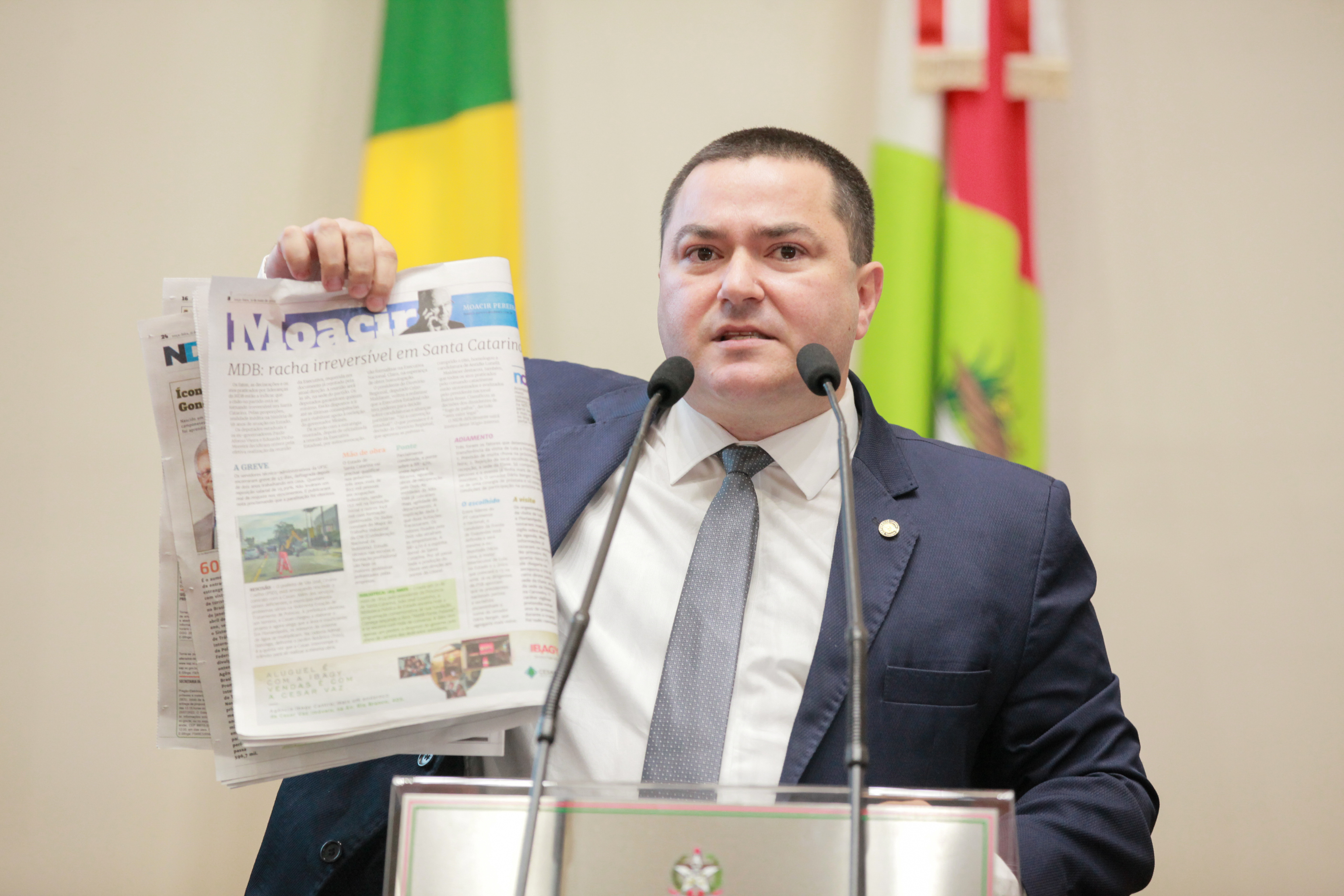 - Deputado Ricardo Alba (União)