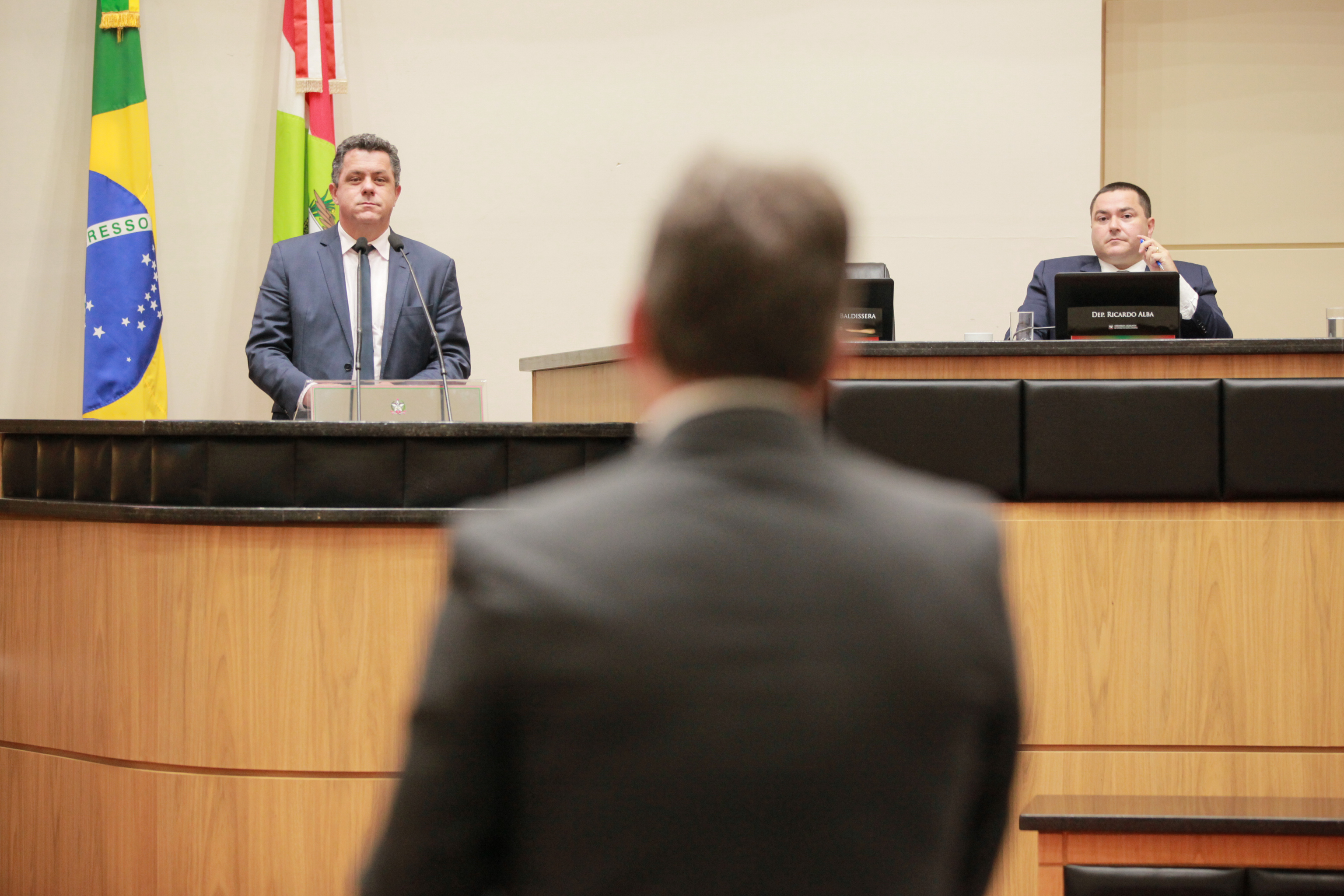 - Deputado Ivan Natz (PL) - Deputado Ricardo Alba (União)