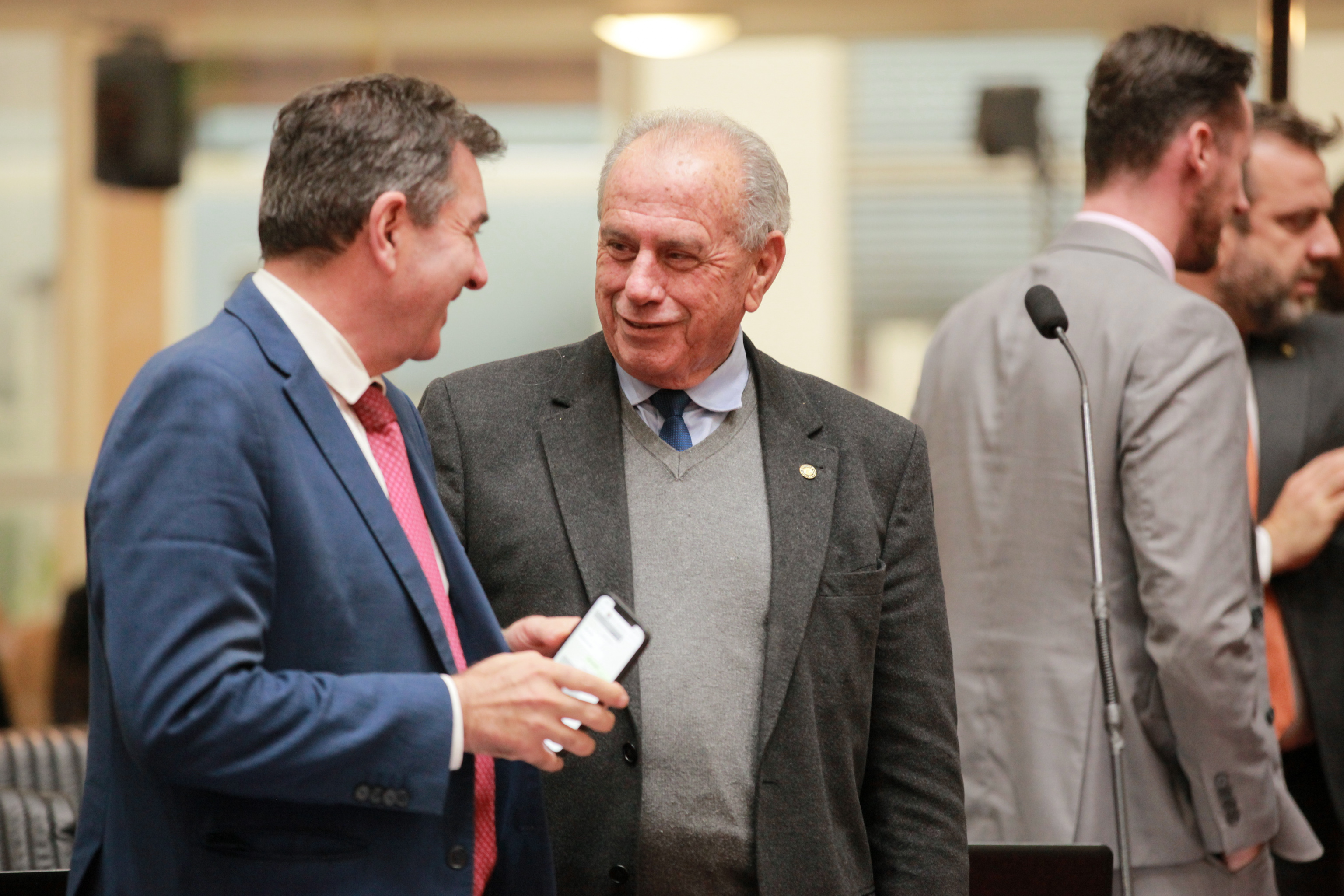- Deputado Valdir Cobalchini (MDB)  - Deputado Nazareno Martins (Podemos)