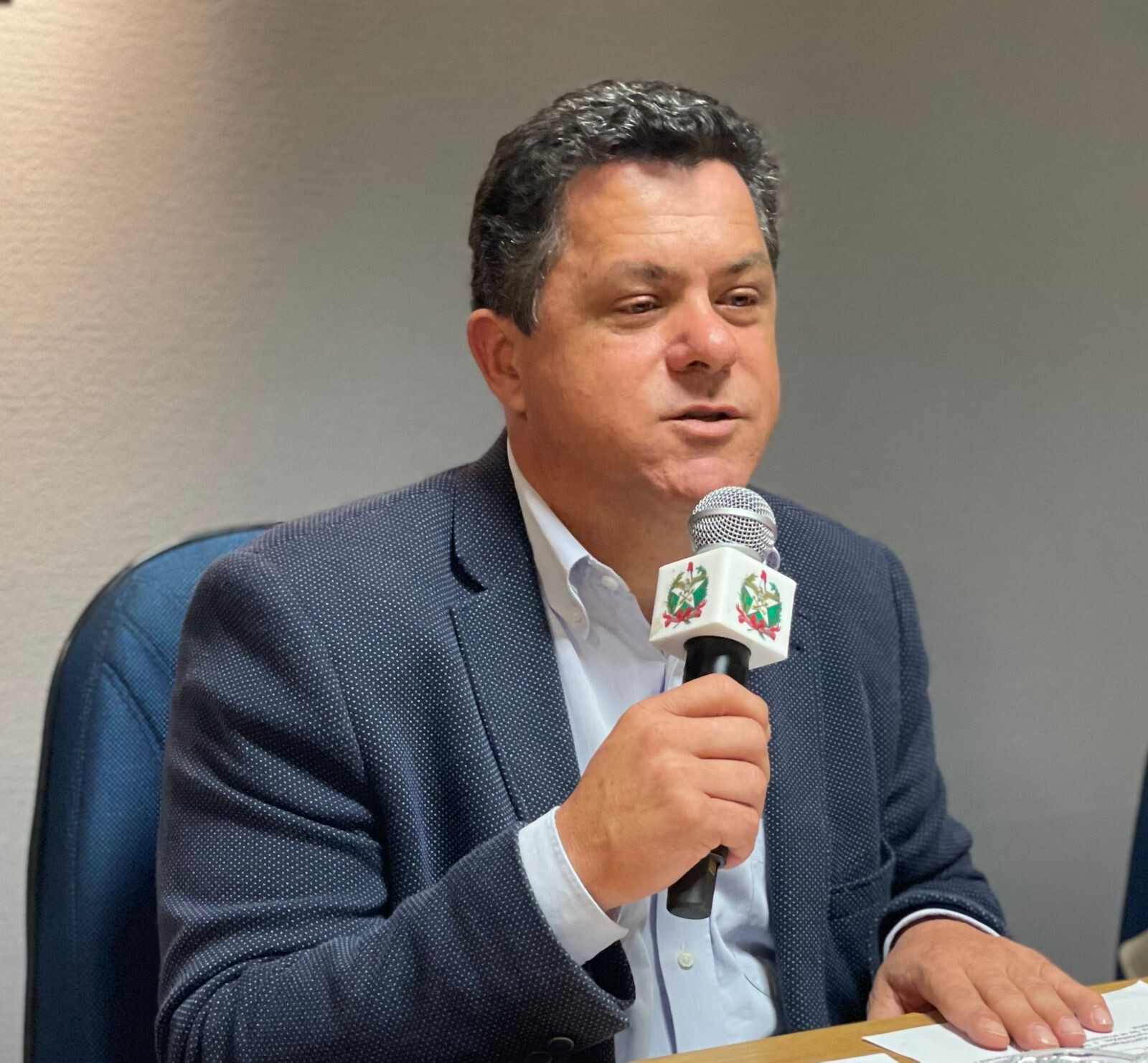 Deputado Ivan Naatz. Foto: Anderson Toledo / TVAL.