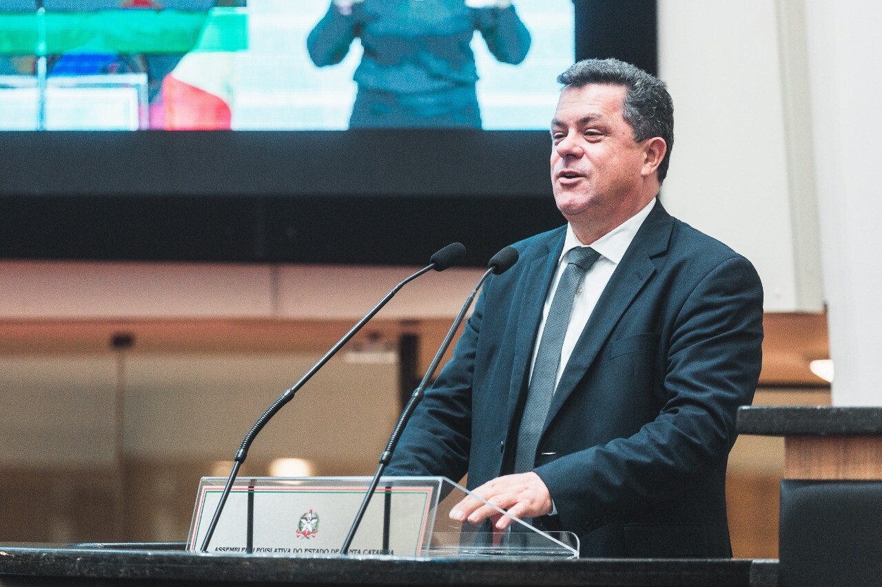 Foto: Deputado Ivan Naatz , líder da bancada do PL.