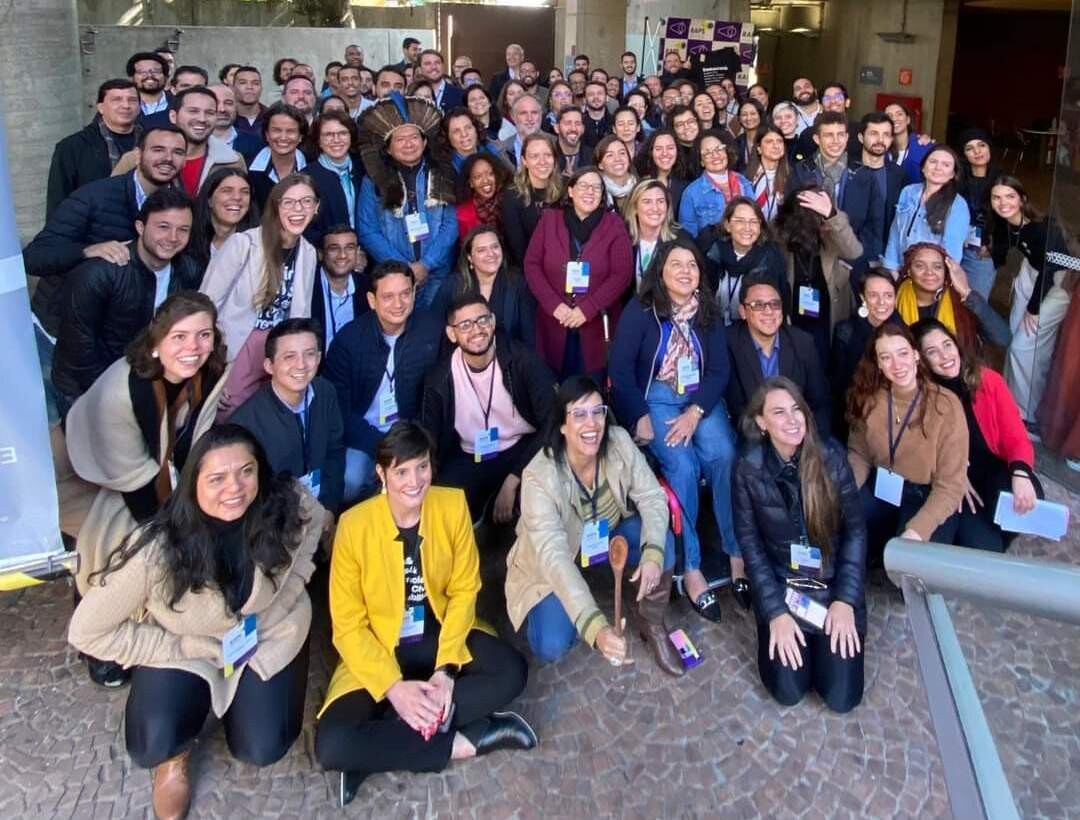Paulinha (Podemos) participou de evento sobre lideranças públicas, em São Paulo. FOTO: Divulgação