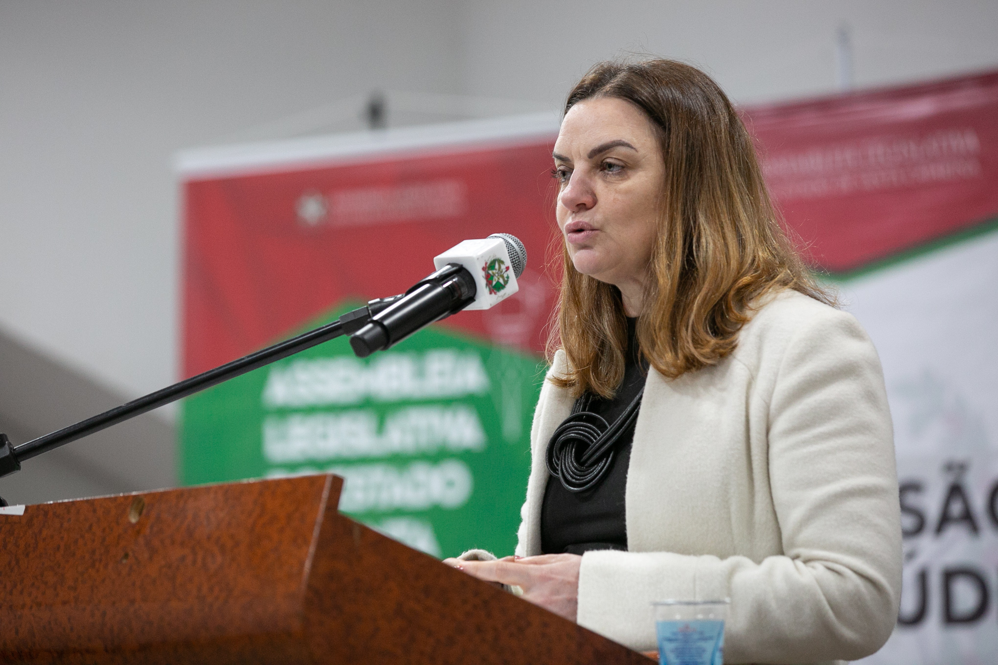 Secretária Municipal de Saúde de Concórdia, Leide Mara Bender