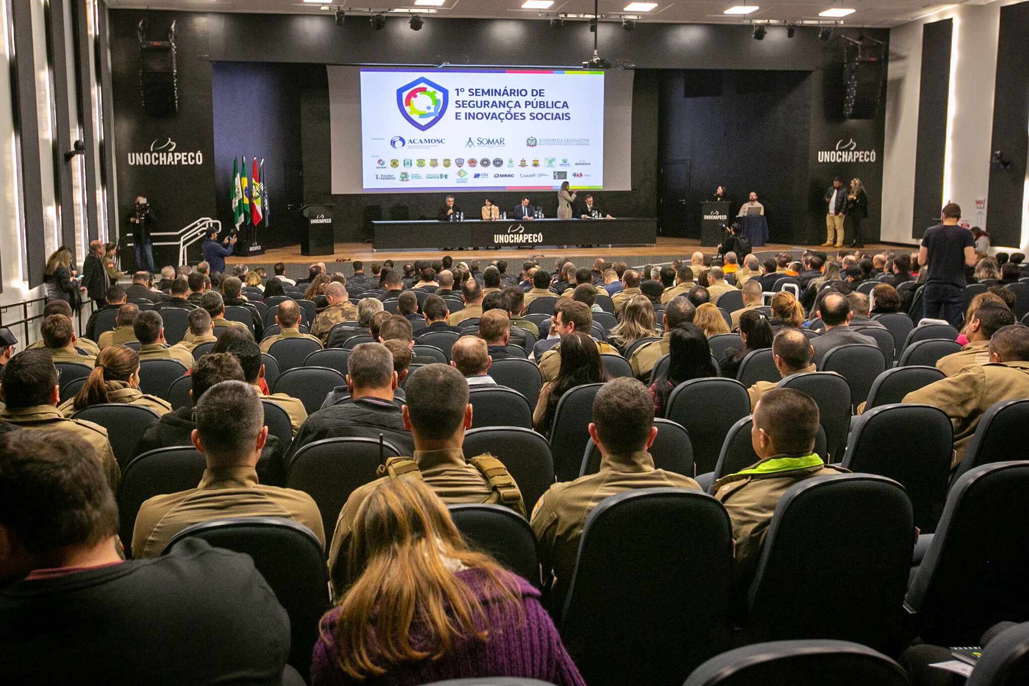 Alesc e entidades promovem seminário de Segurança Pública em Chapecó