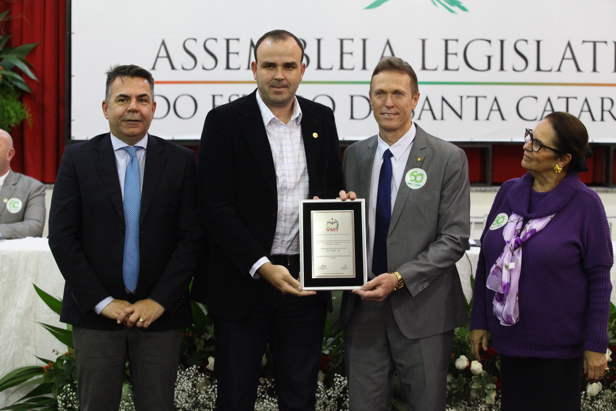 Sessão Solene em Homenagem aos 60 anos do Município de São Ludgero