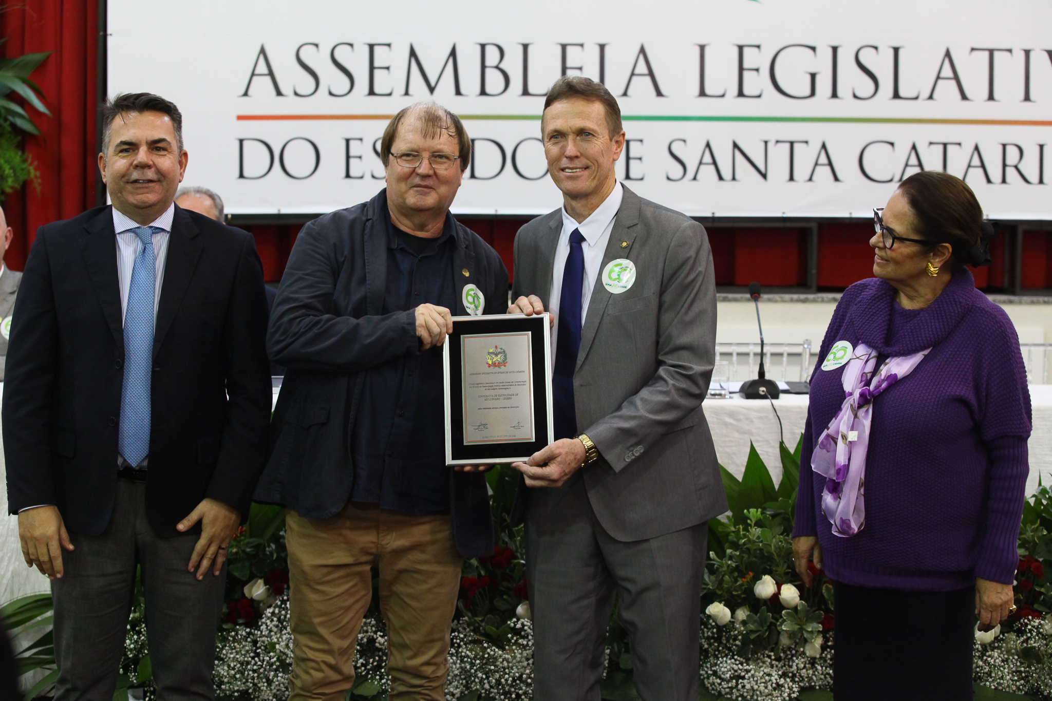 Sessão Solene em Homenagem aos 60 anos do Município de São Ludgero