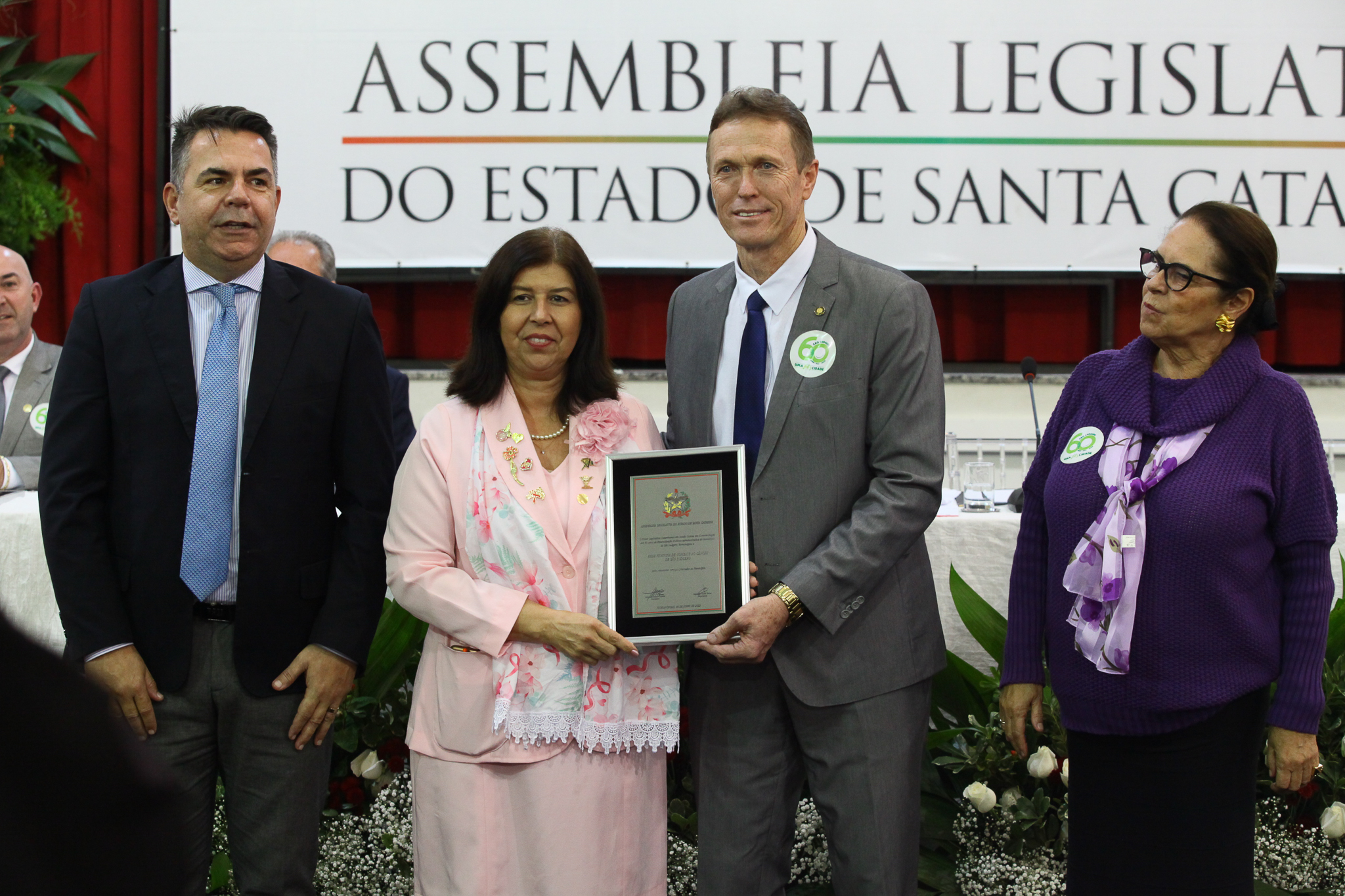 Sessão Solene em Homenagem aos 60 anos do Município de São Ludgero