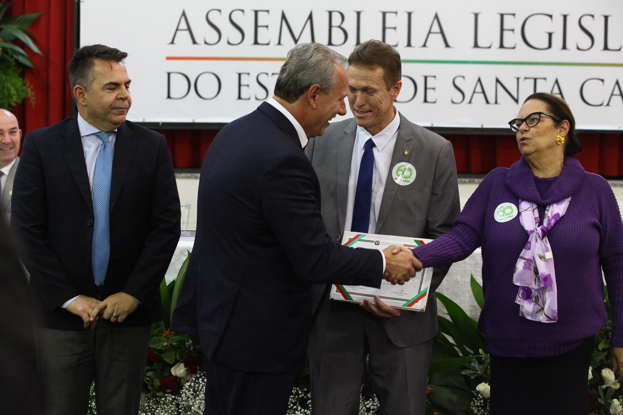 Sessão Solene em Homenagem aos 60 anos do Município de São Ludgero