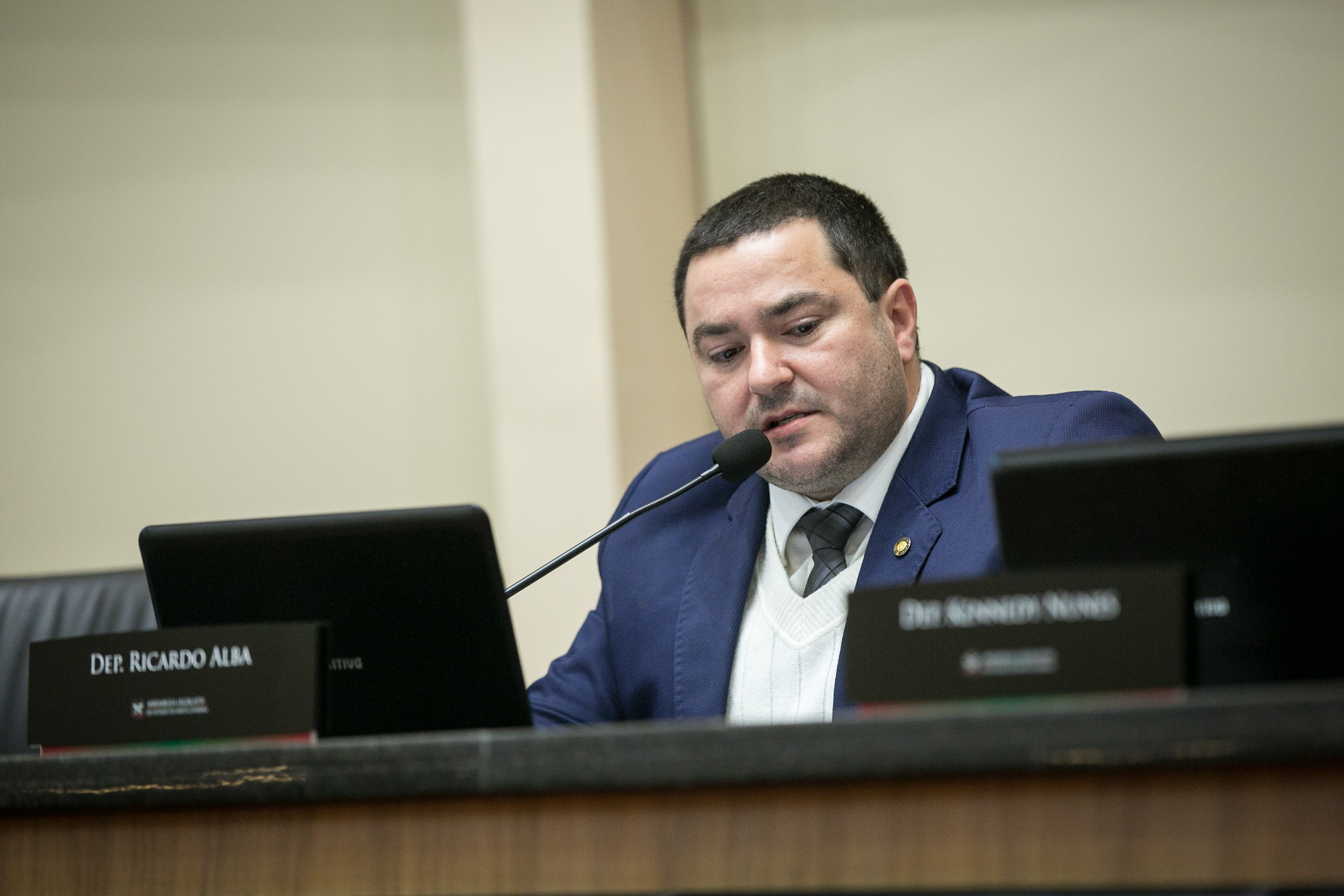 Deputado Ricardo Alba (União)