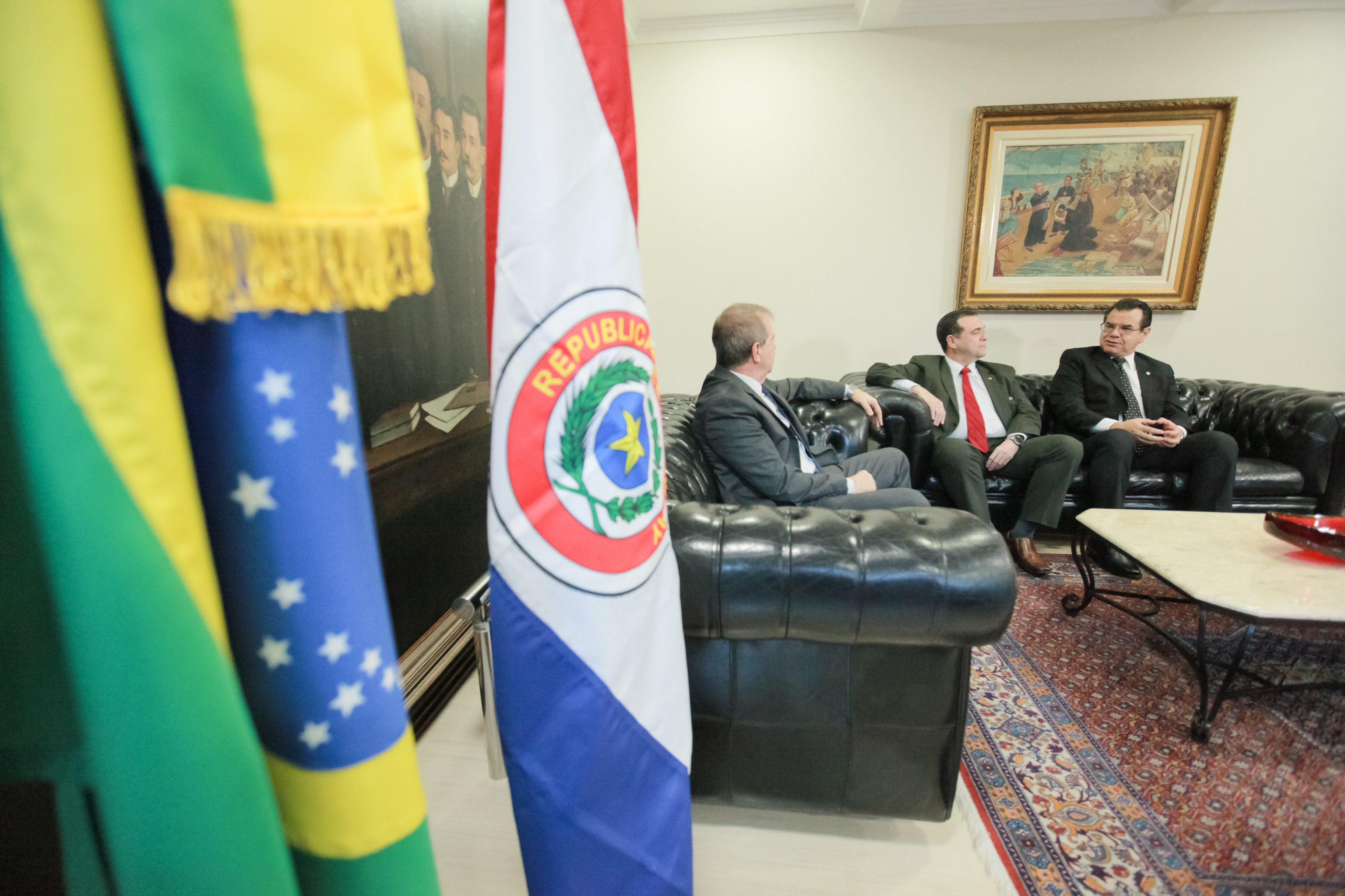 PRESIDÊNCIA: Deputado Maurício Eskudlark recebe Cônsul do Paraguai