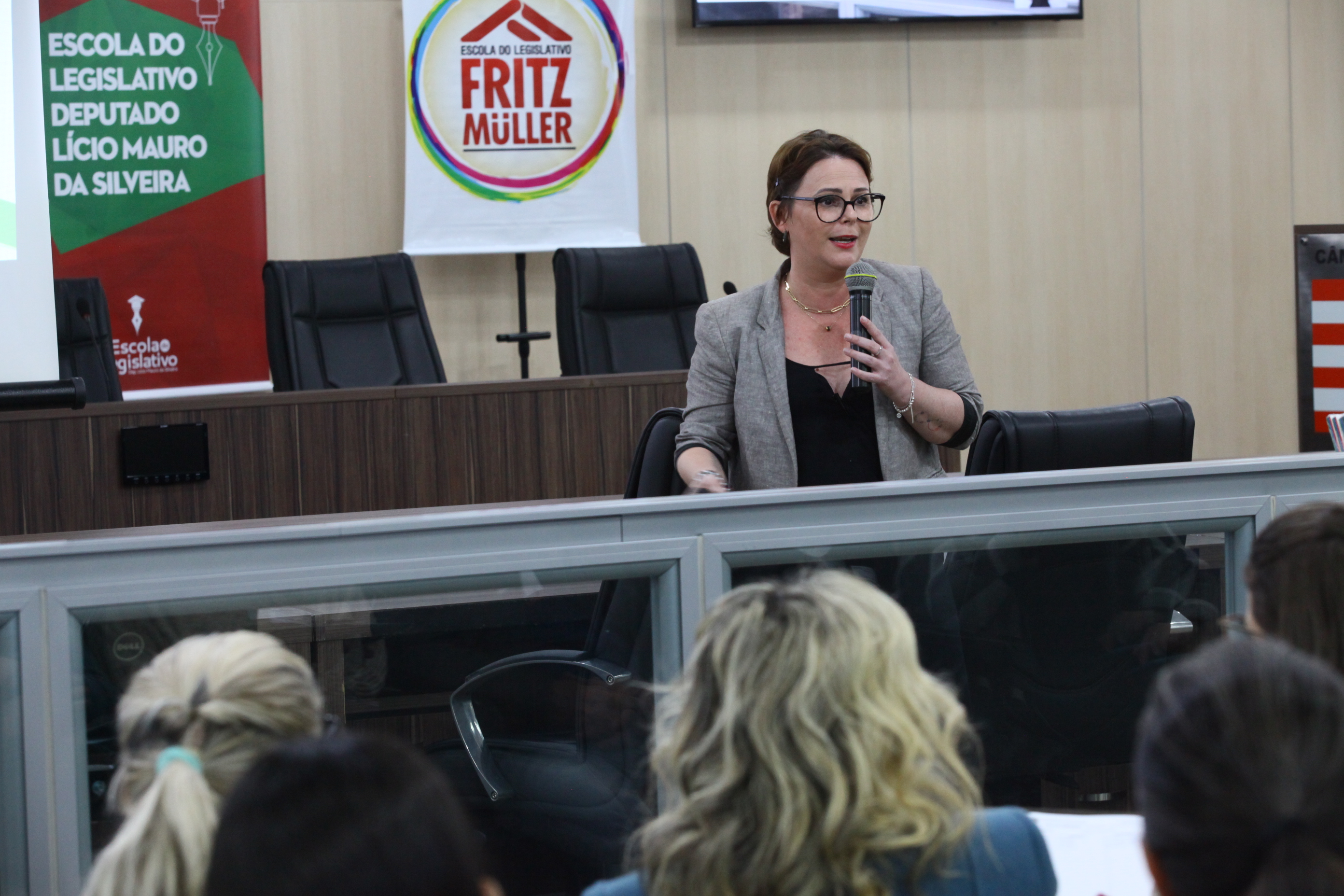 Seminário Transtorno do Espectro Autista em Blumenau - Simone Gadotti, coordenadora do projeto Ágape