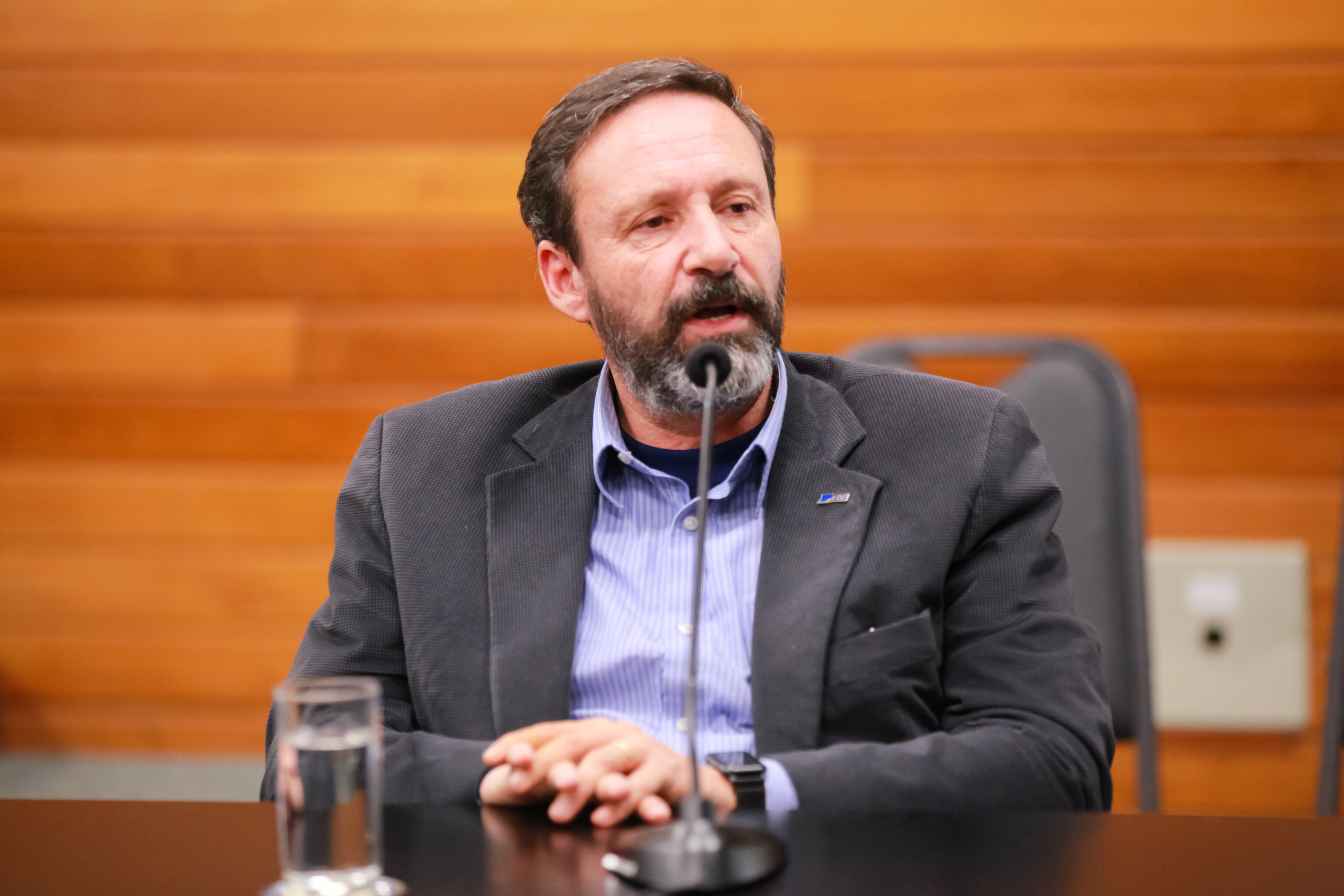 Hélio Leite, representante da Câmara de Dirigentes Lojistas de Florianópolis.