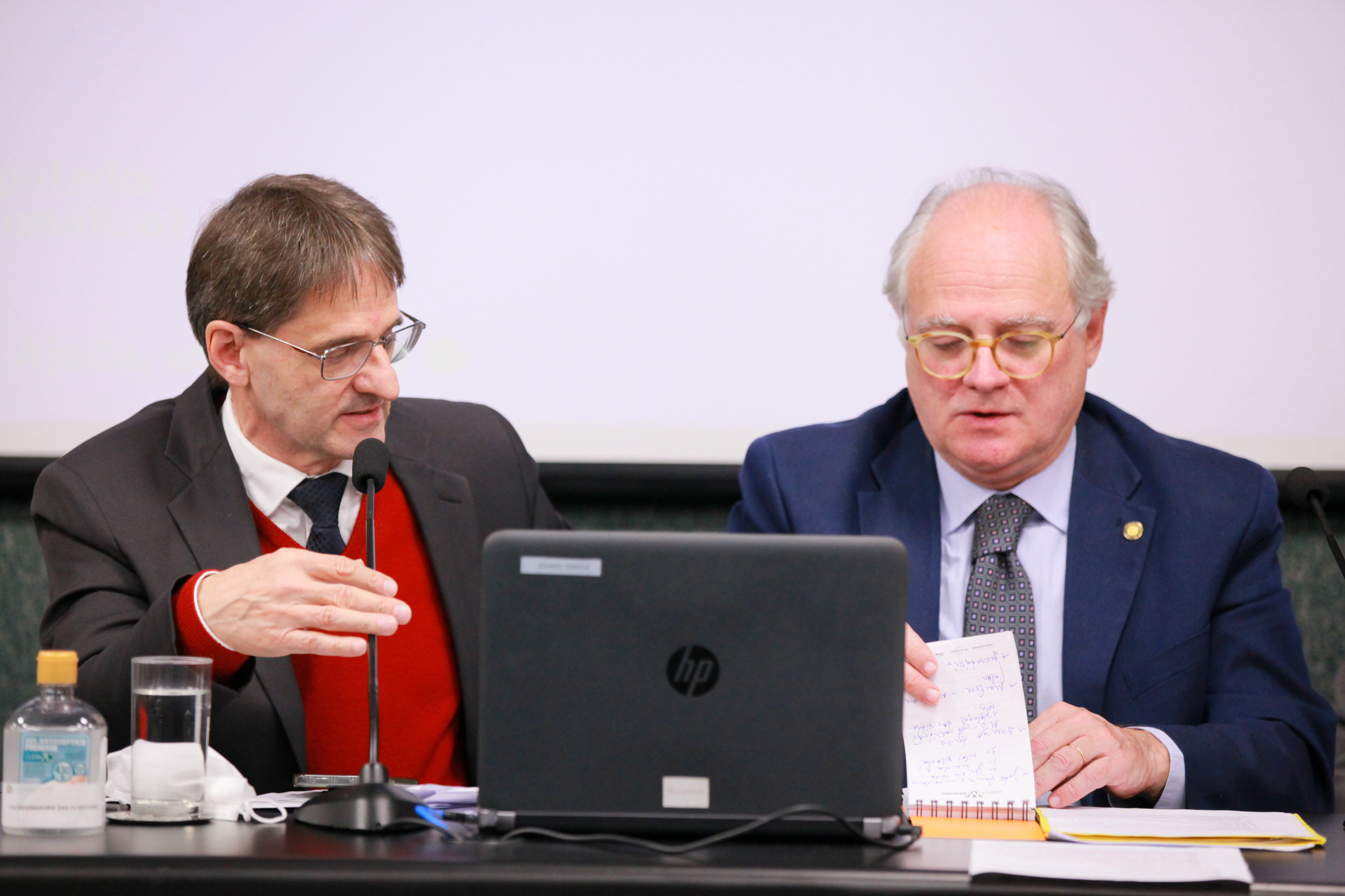 - Deputado Neodi Saretta (PT) - Deputado Vicente Caropreso (PSDB)