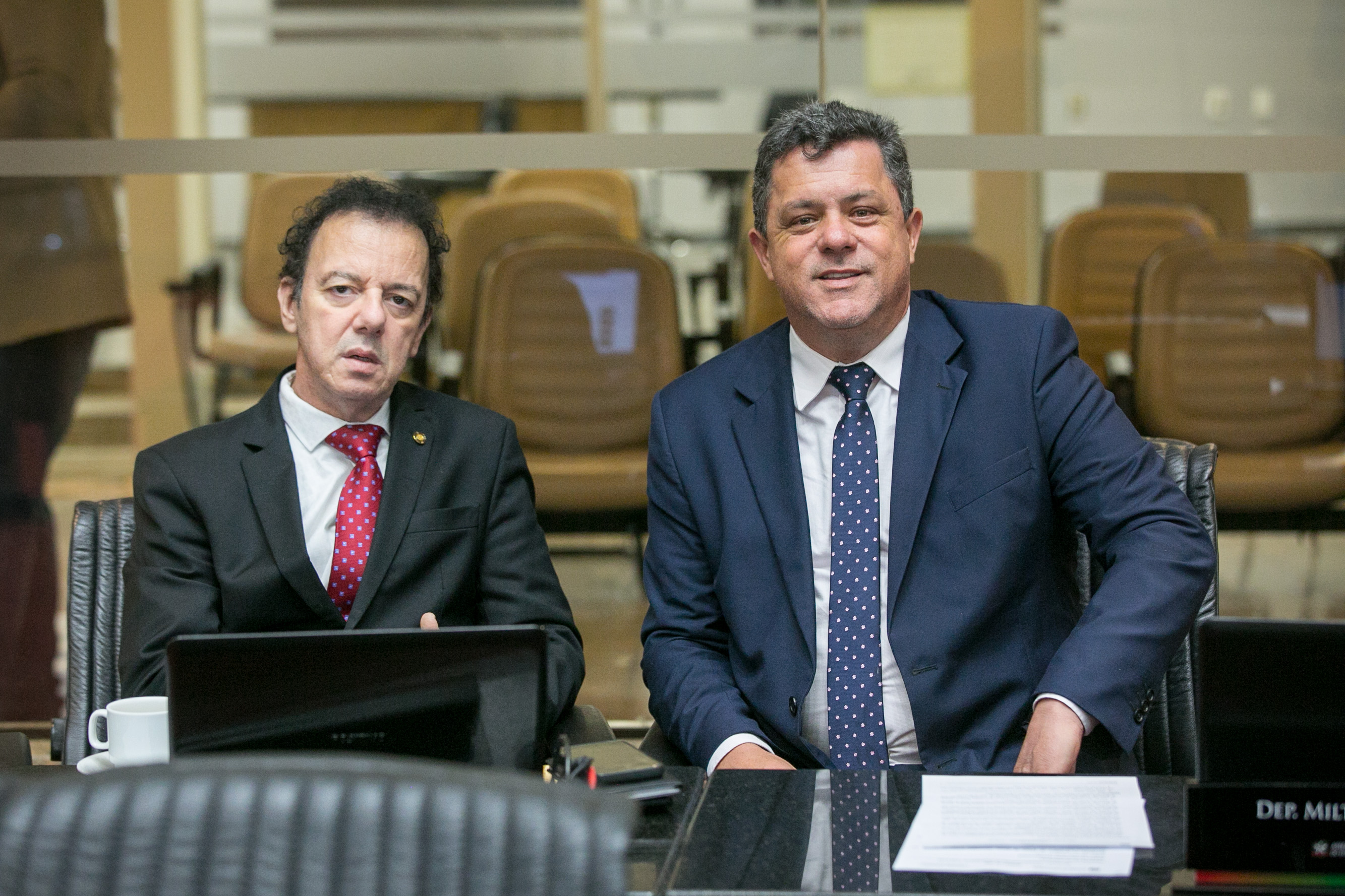 Deputado Ismael dos Santos (PSD) e Deputado Ivan Naatz (PL)