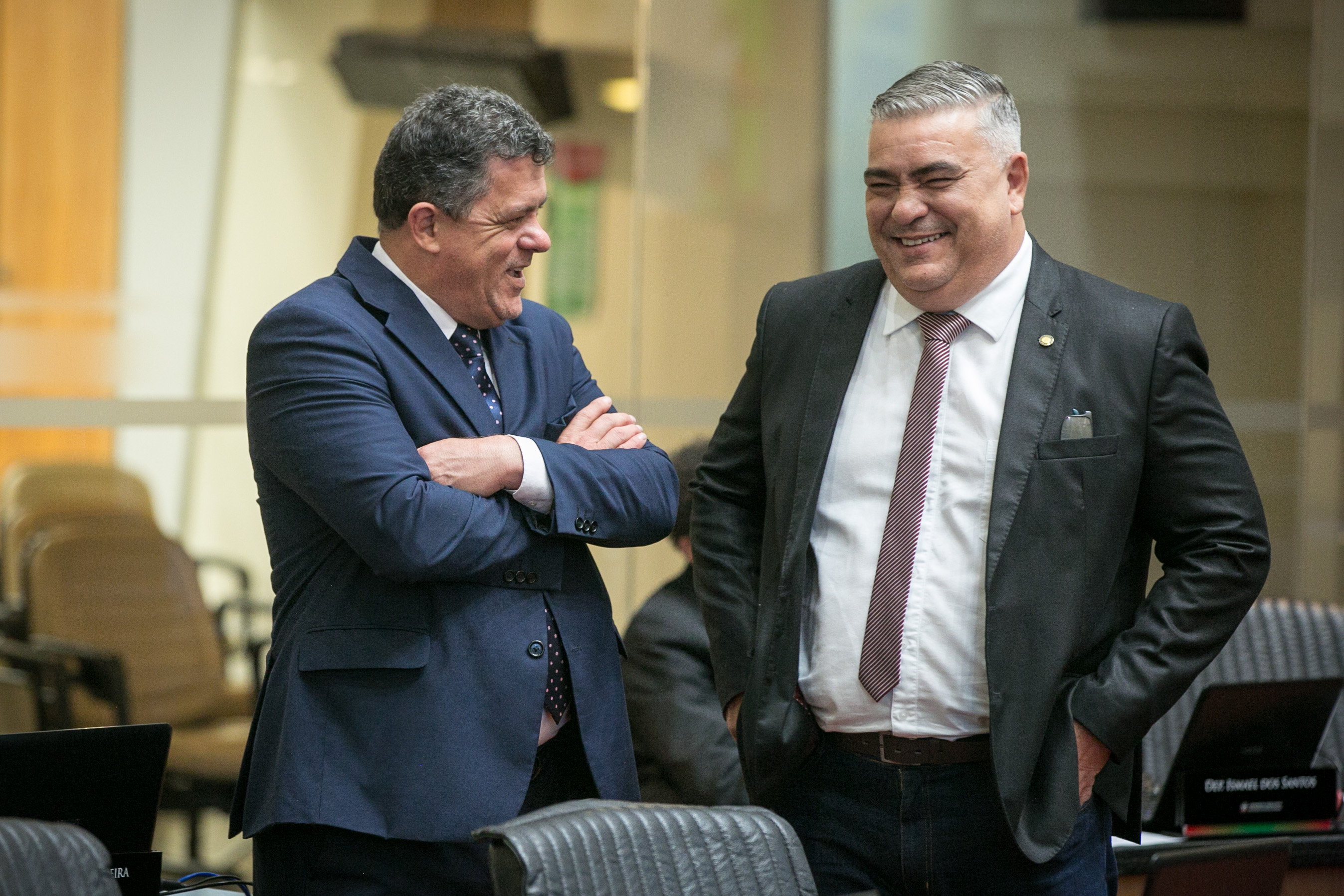 Deputado Ivan Naatz (PL) e 
Deputado Sargento Lima (PL)