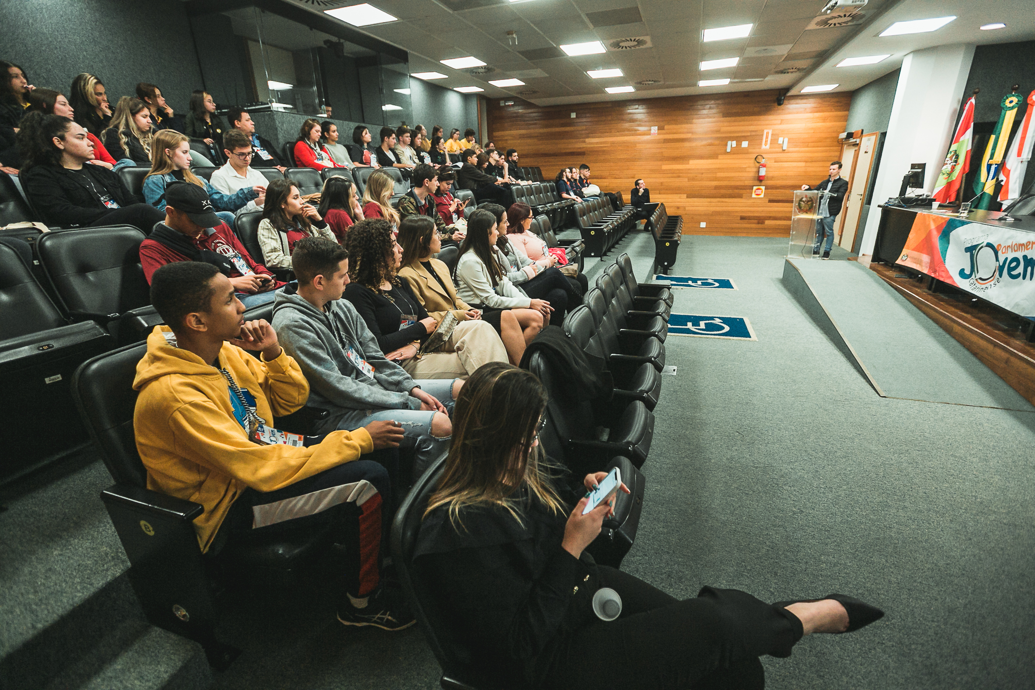 Palestra de Abertura do 29º Parlamento Jovem Catarinense