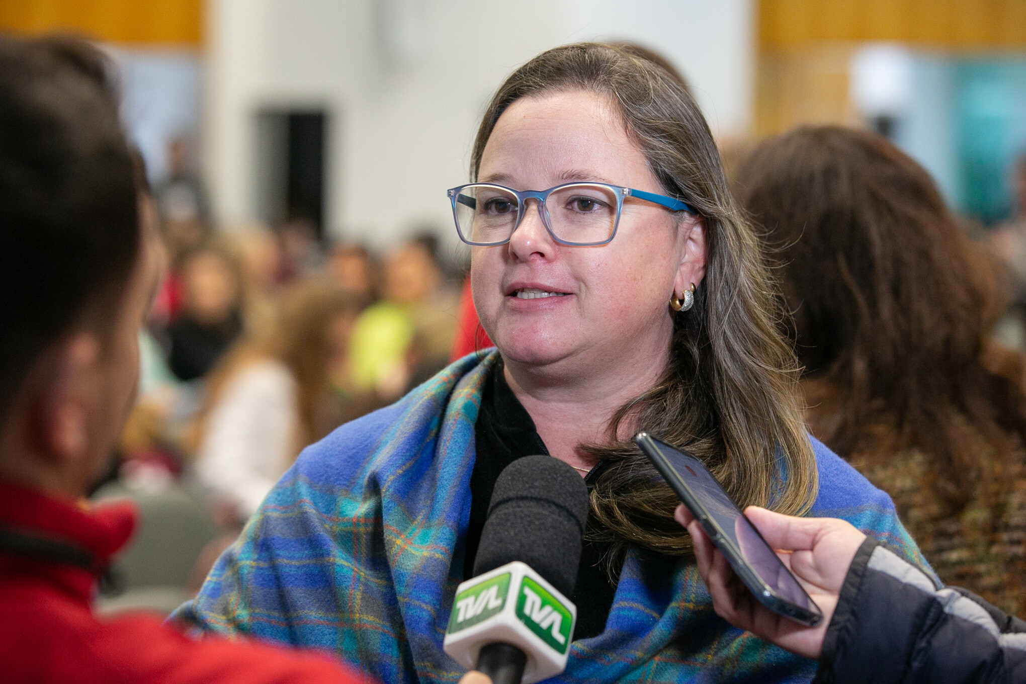 Daniele Henschel, fonoaudióloga da Associação dos Amigos do Autista de Jaraguá do Sul.
