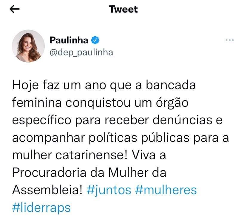 Fonte: assessoria parlamentar.