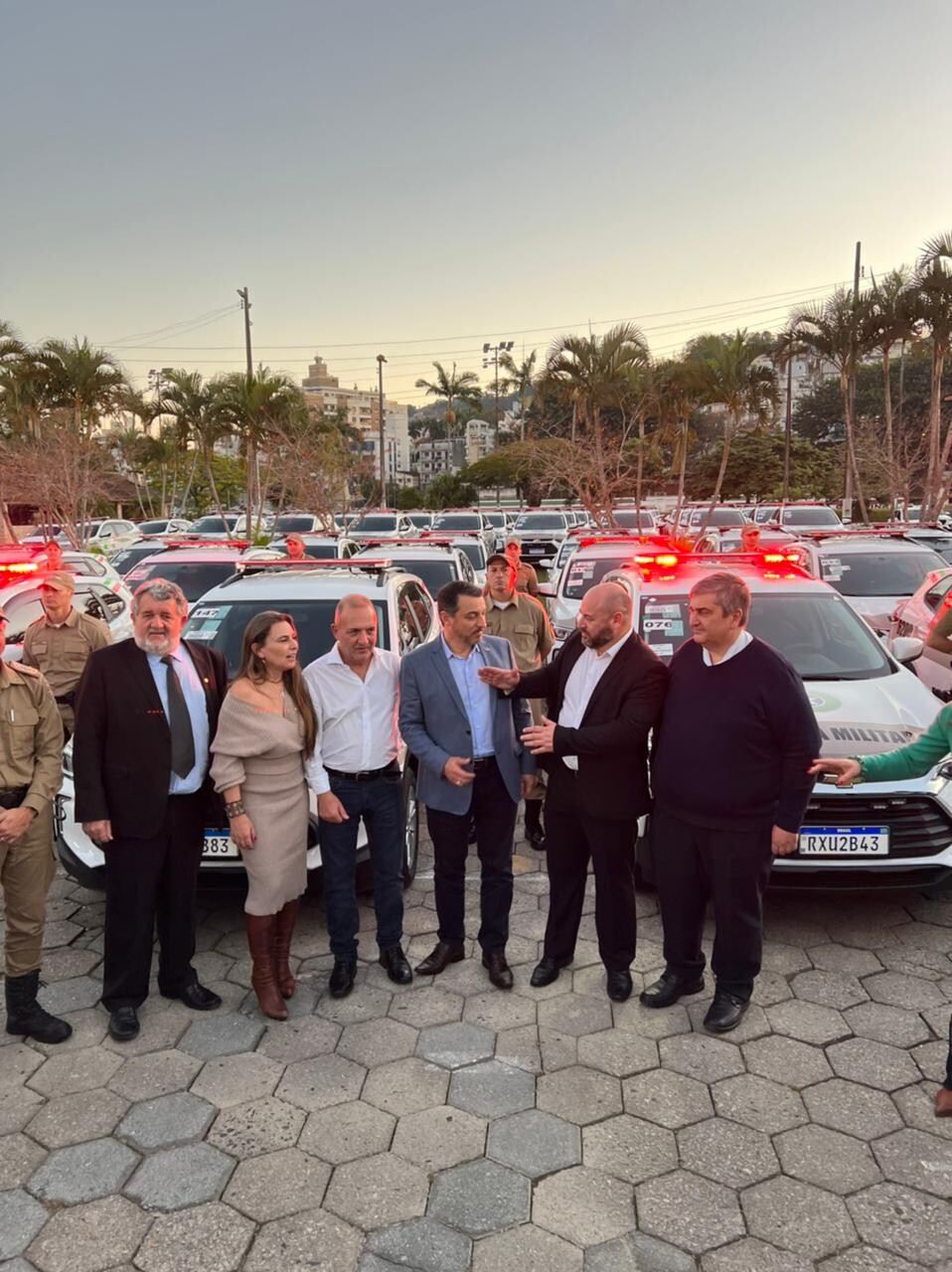Deputada Paulinha, governador Carlos Moisés e demais autoridades
