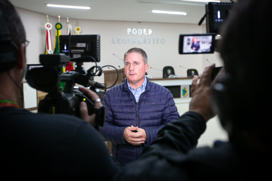 Gravação do programa Na Estrada.