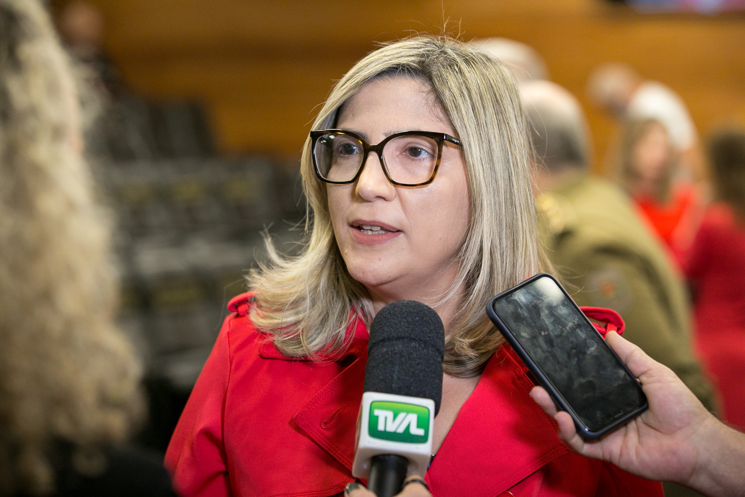 Presidente do Conselho Federal de Psicologia, Ana Sandra Nóbrega