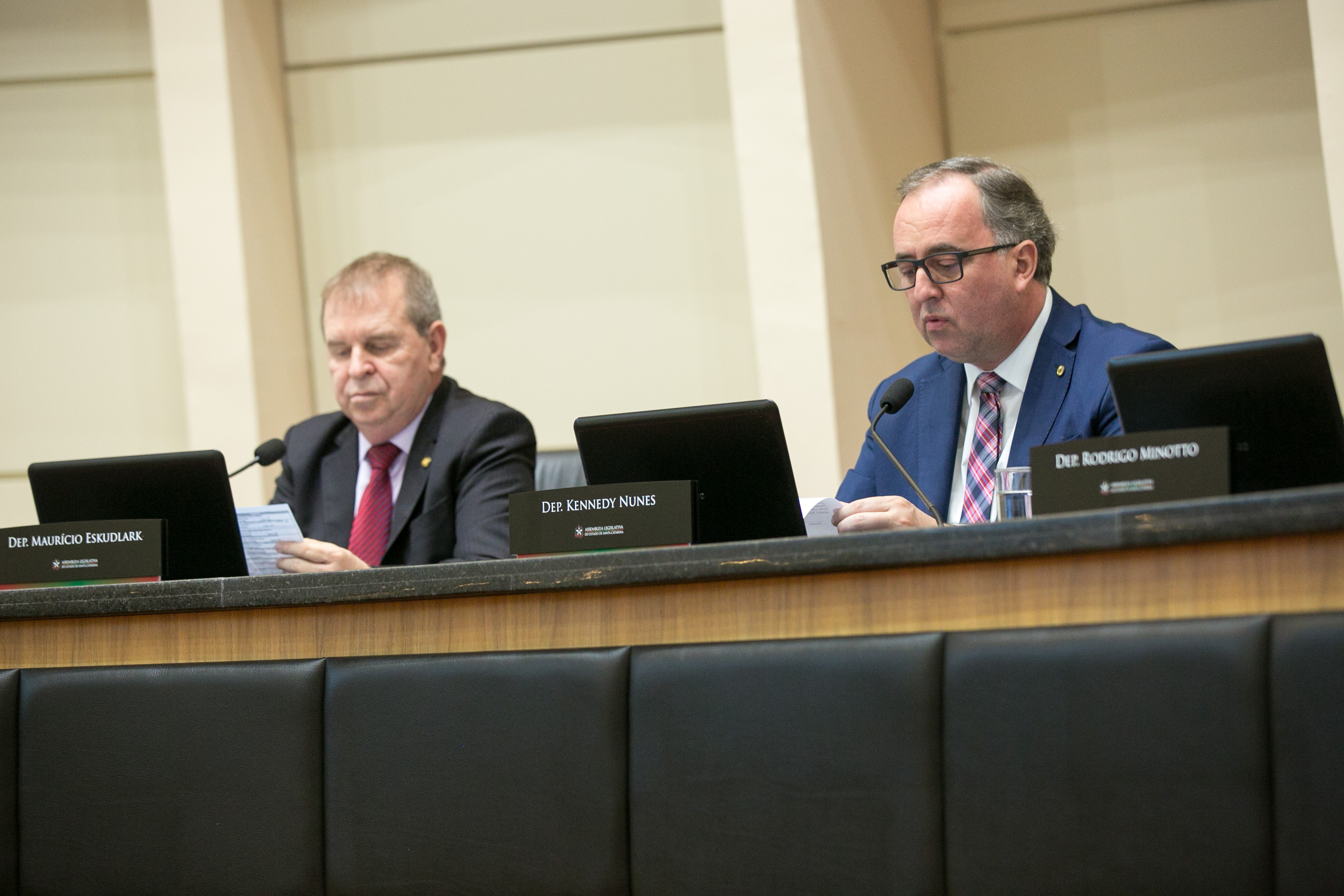 Deputado Maurício Eskudlark (PL) e Deputado Kennedy Nunes (PTB)
