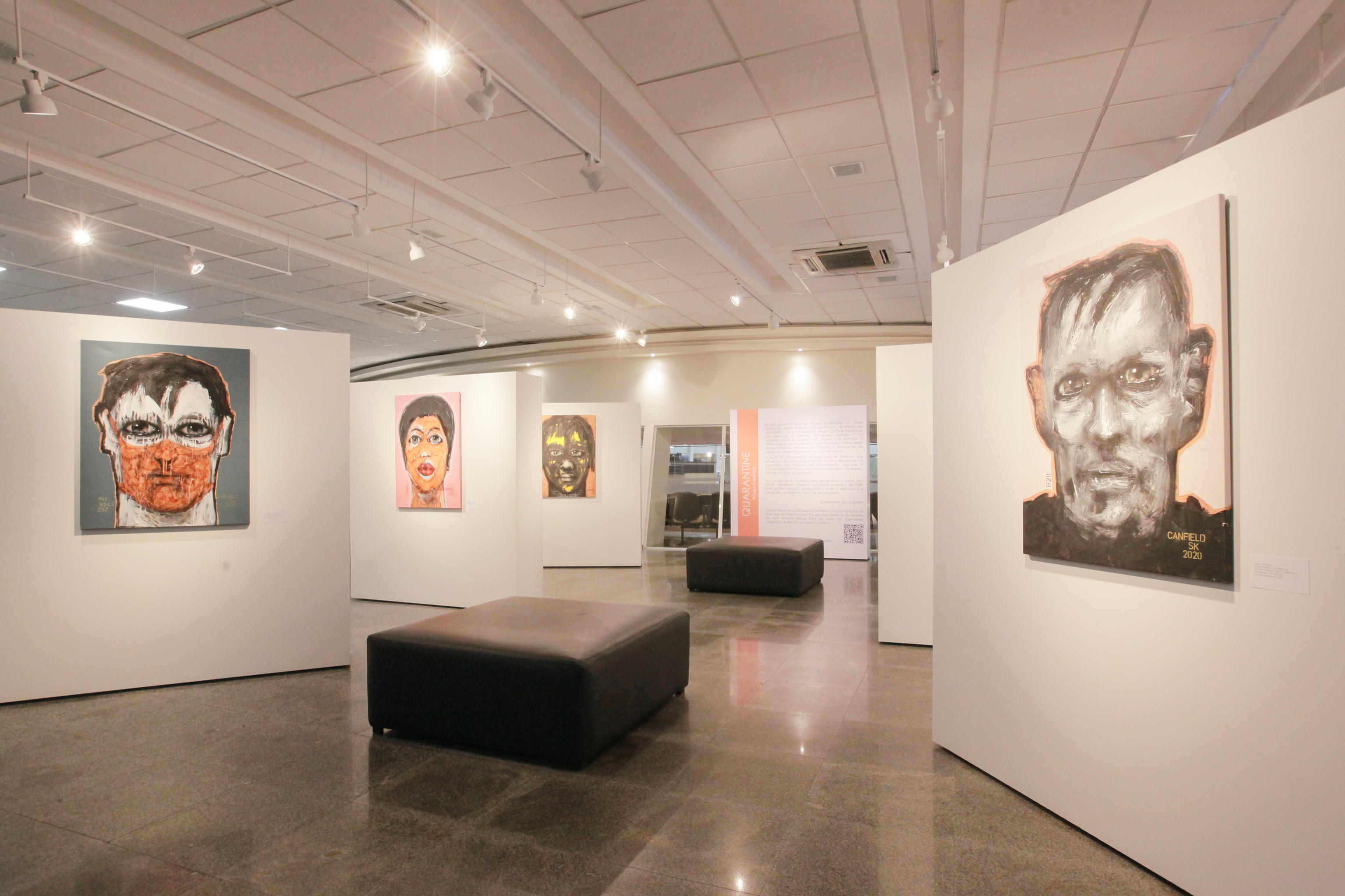 Exposição “Quarantine”, do artista Sergio Kisperger Canfield
