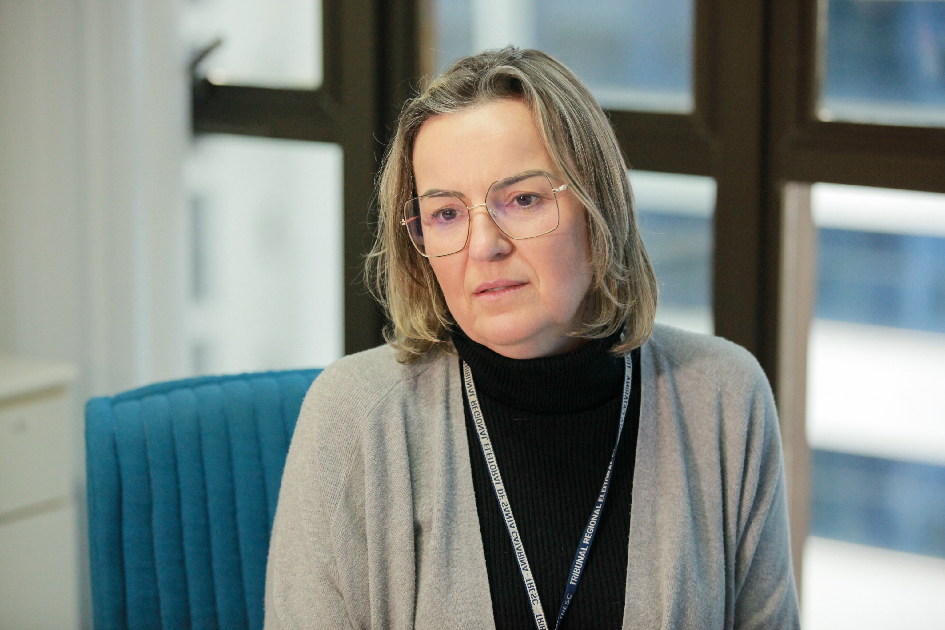 Karina Bittencourt, chefe de Seção de Eleitores e Biometria do TRE-SC
