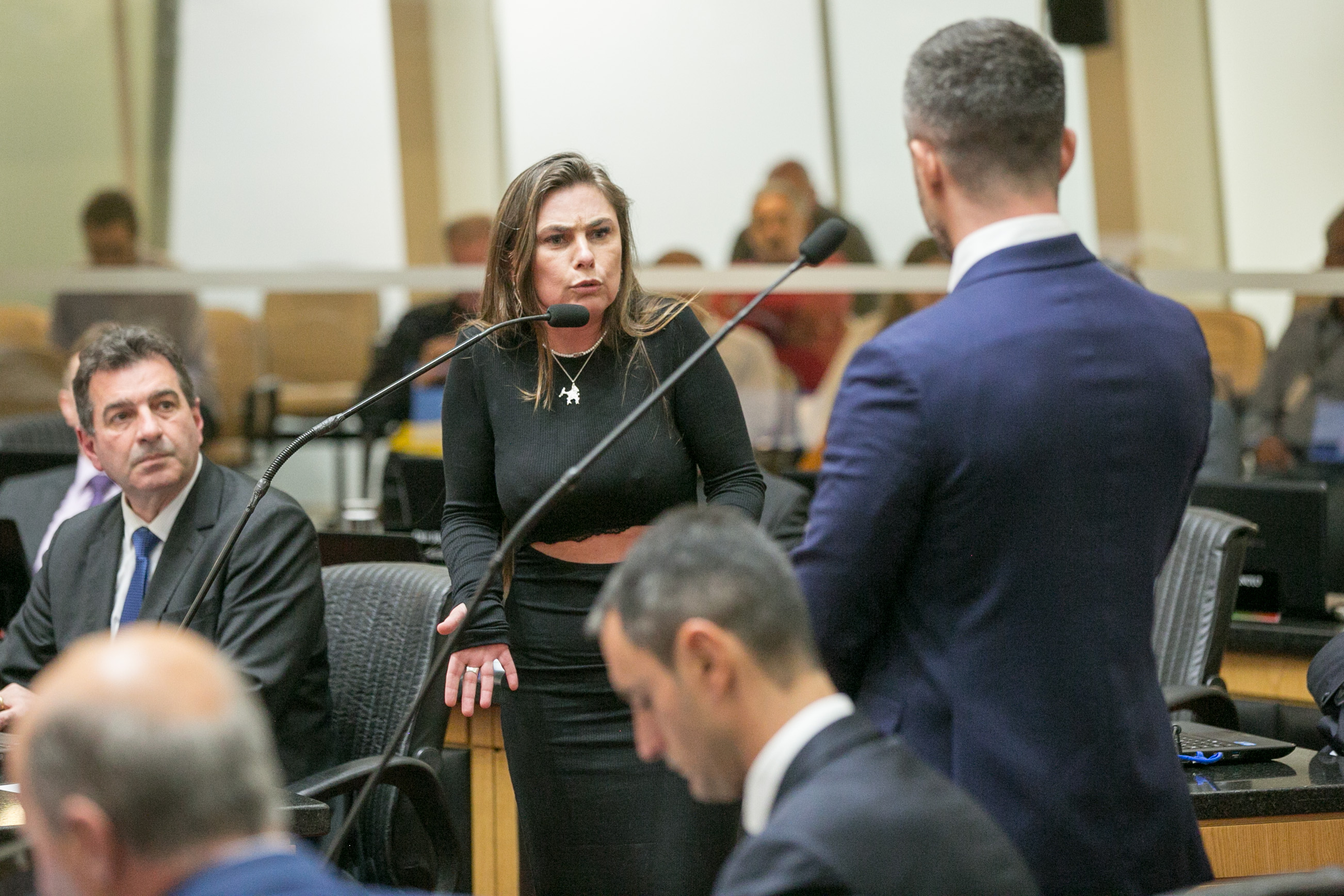 Deputada Paulinha (Podemos) e Deputado Bruno Souza (NOVO)