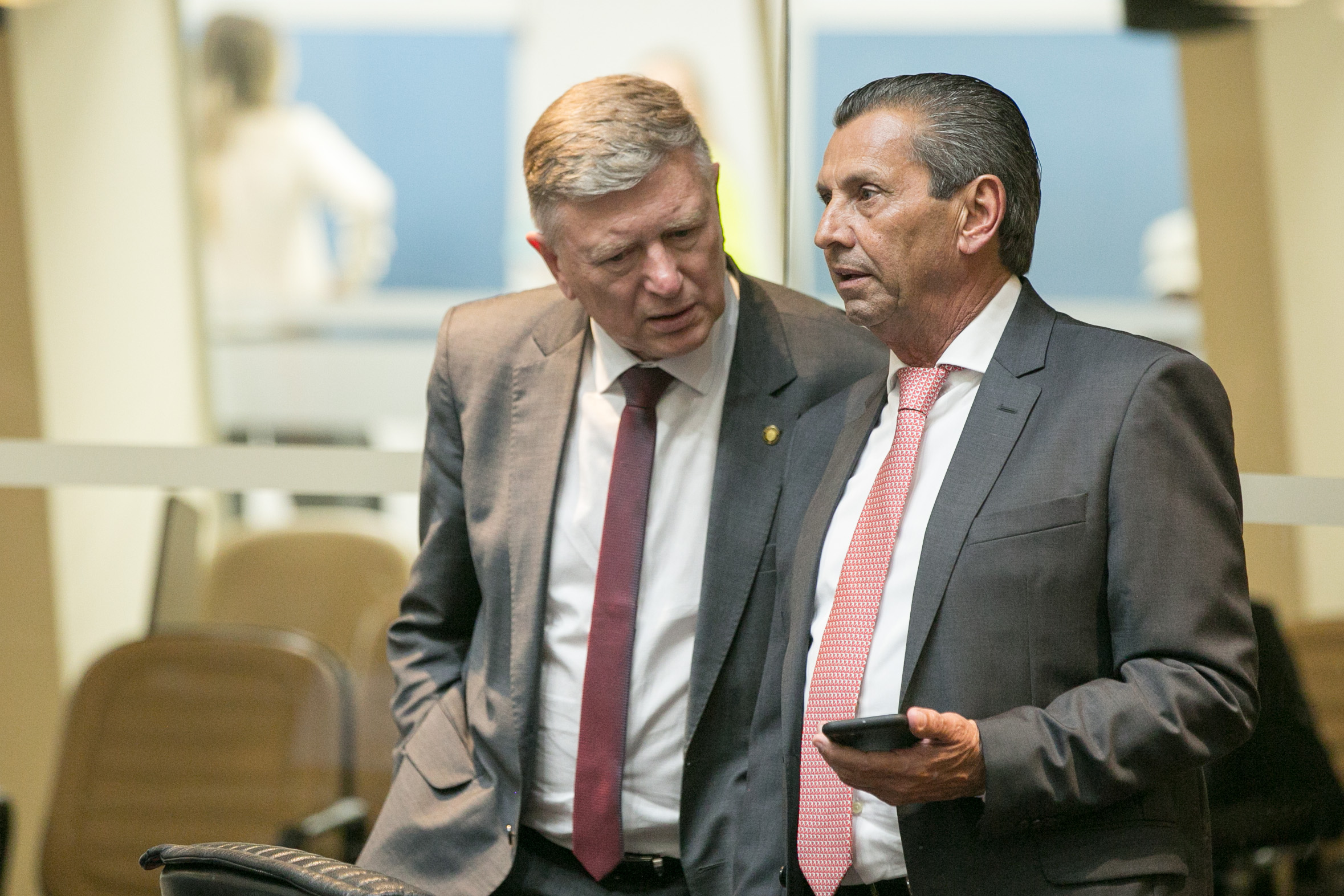 Deputado Milton Hobus (PSD) e Deputado Julio Garcia (PSD)