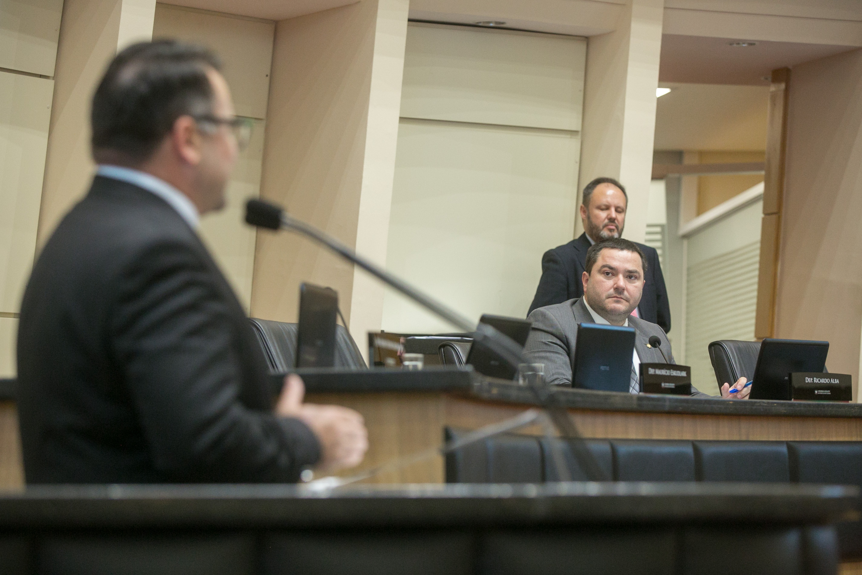 Deputado Jaksom Castelli (União) e Deputado Ricardo Alba (União)