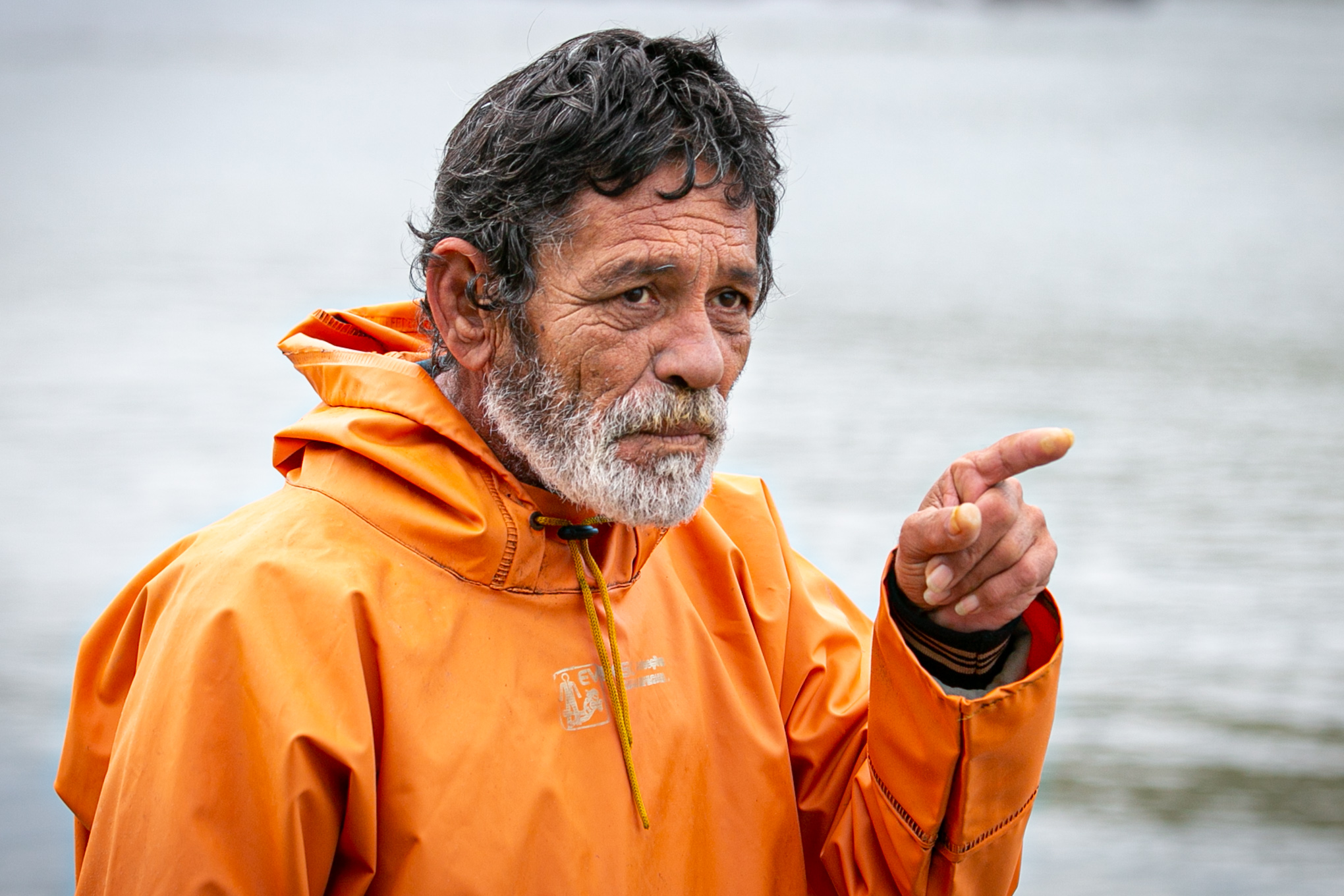 Pescador em Laguna
