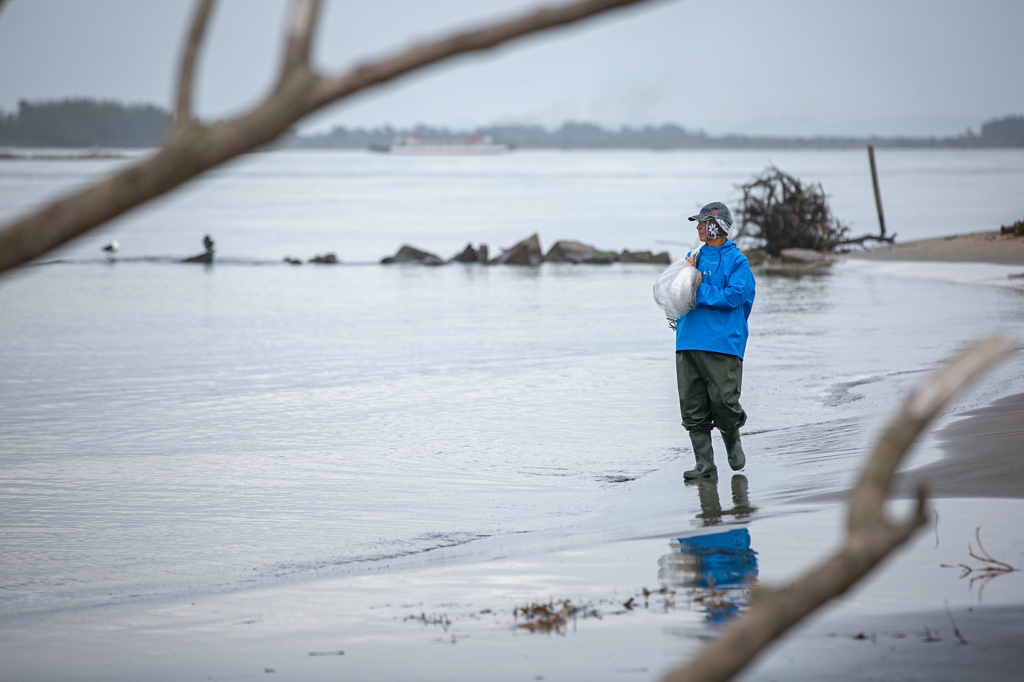 Pescador em Laguna