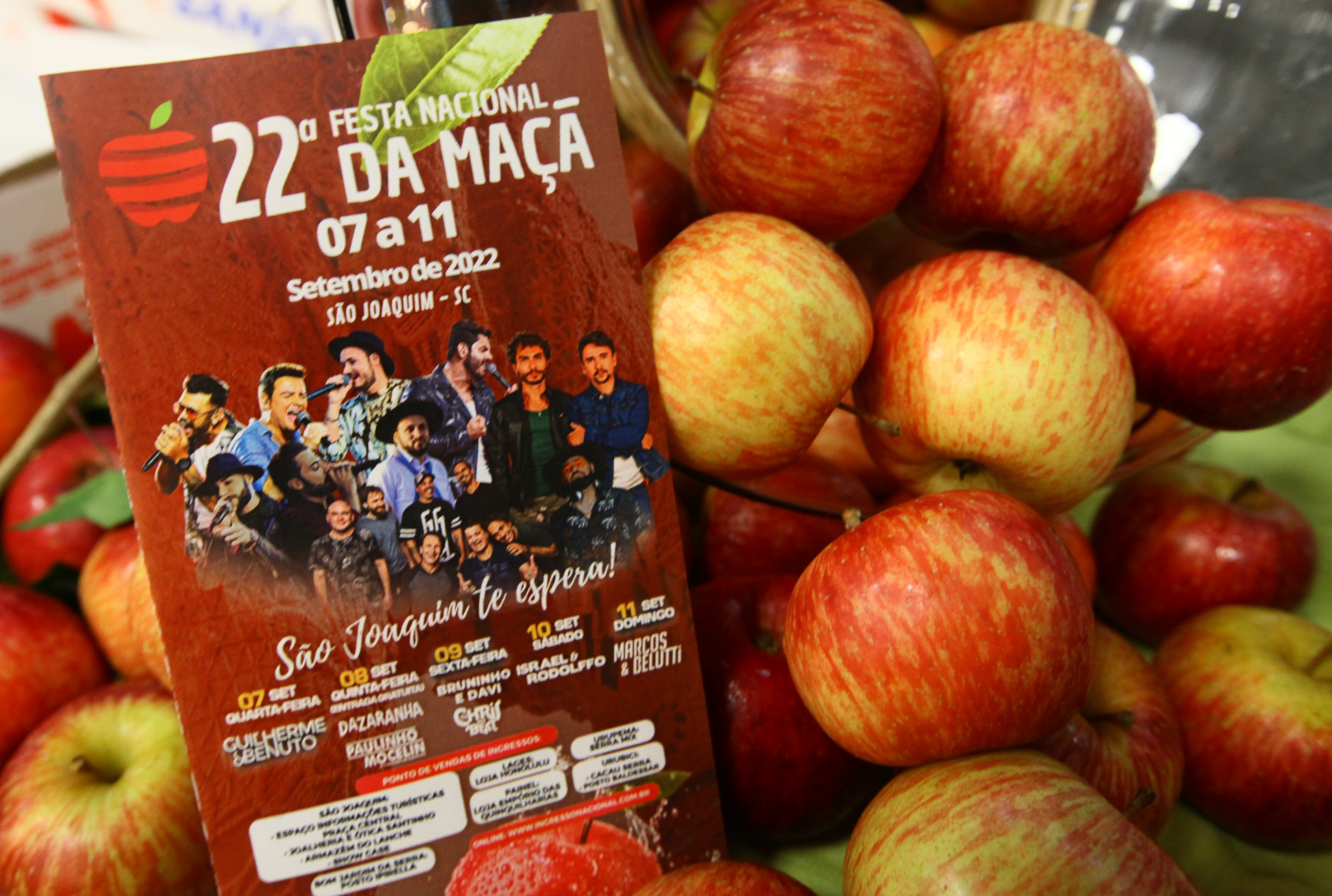 Lançamento da 22ª Festa da Maçã