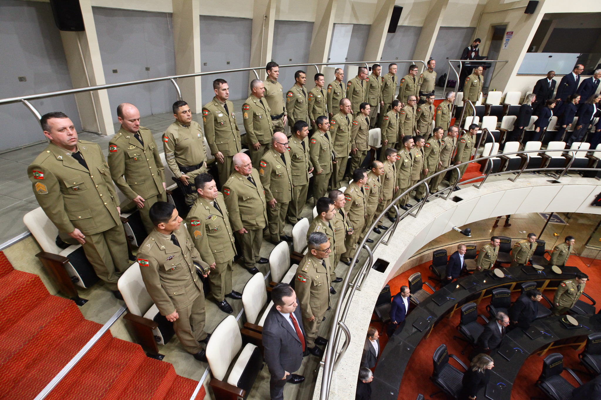 Sessão Especial em comemoração dos 45 anos da Polícia Militar Rodoviária do Estado de Santa Catarina