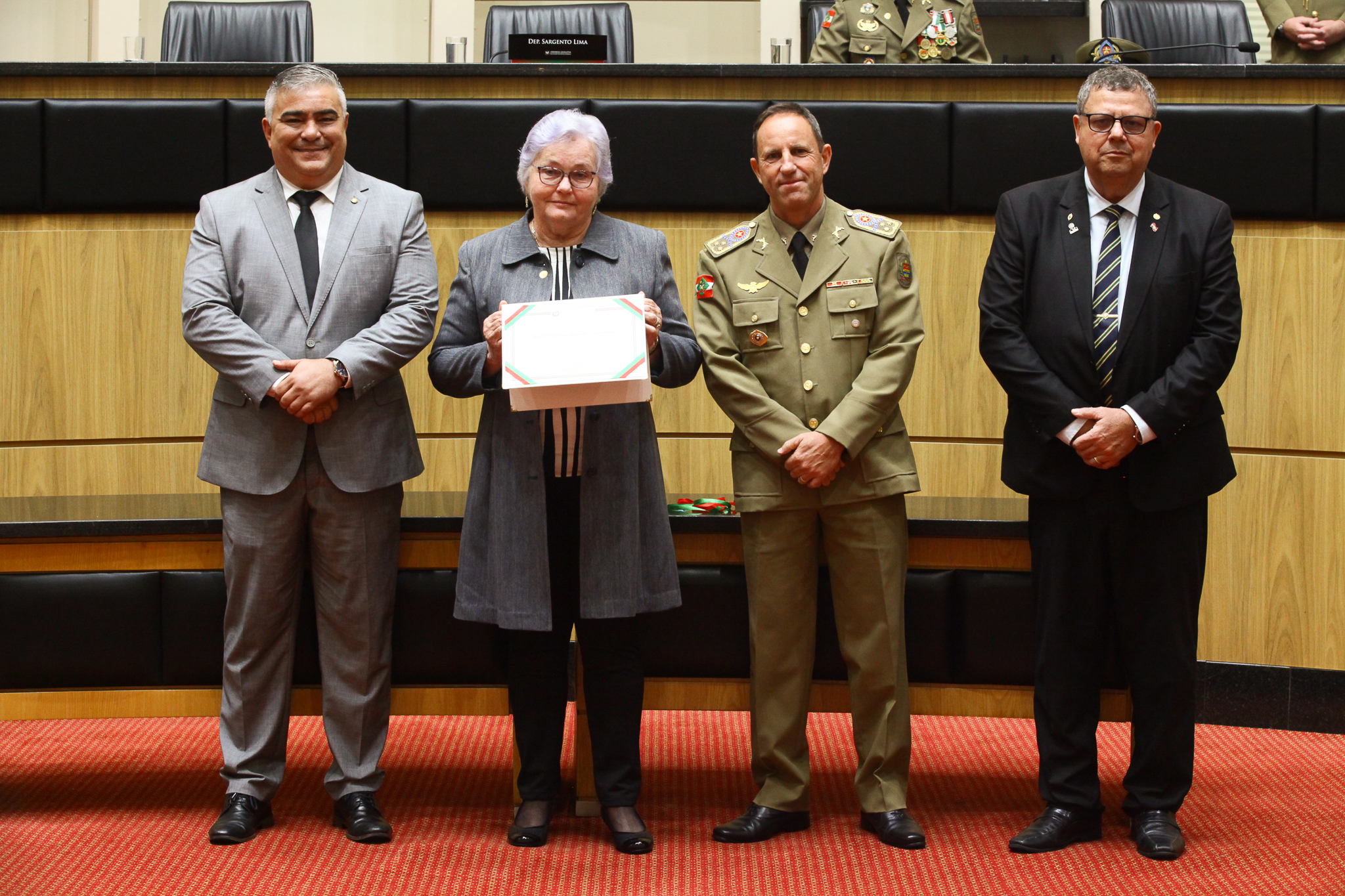 Sessão Especial em comemoração dos 45 anos da Polícia Militar Rodoviária do Estado de Santa Catarina