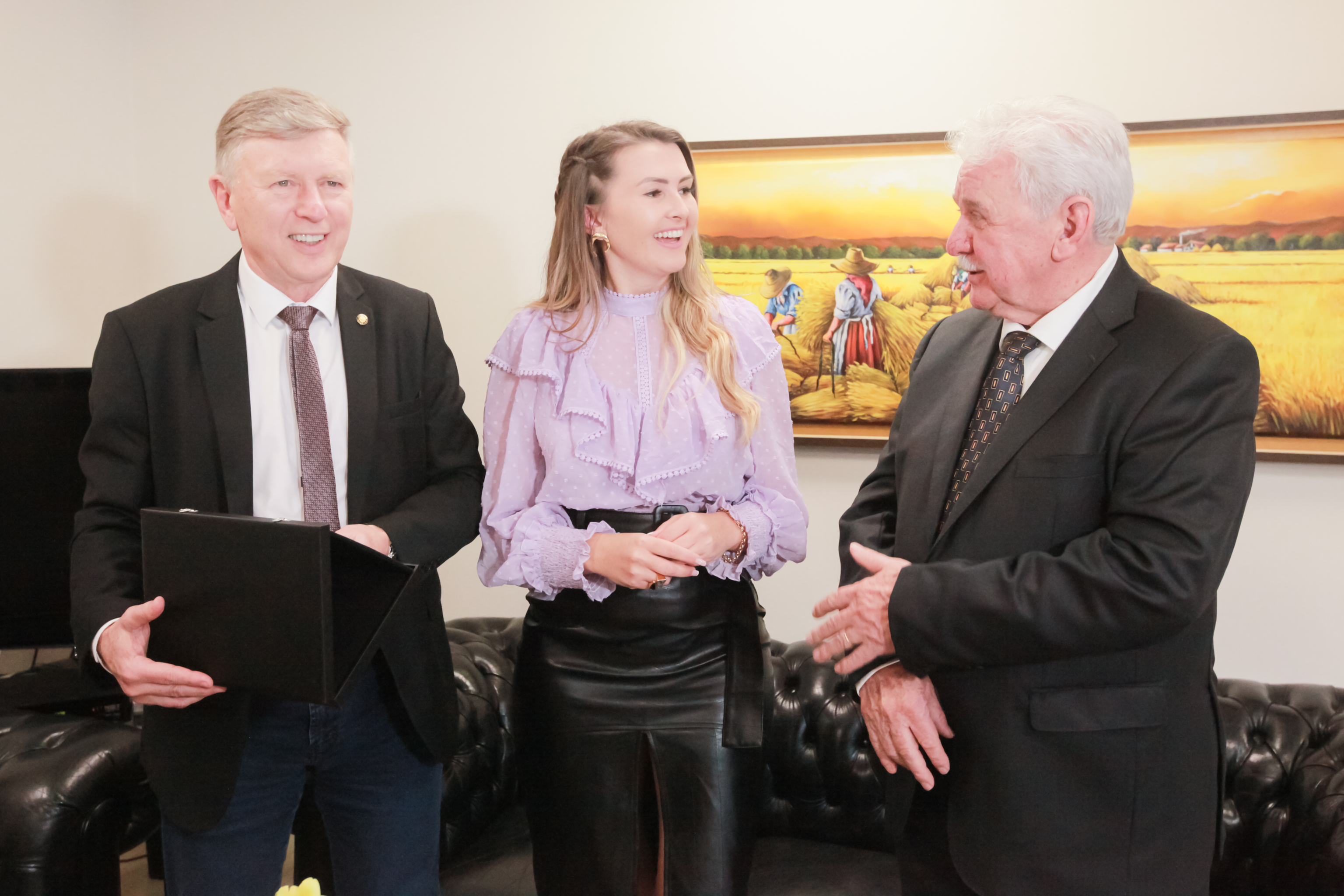 - Deputado Milton Hobus (PSD) - Aline Leonhardt -  - Deputado Moacir Sopelsa (MDB)