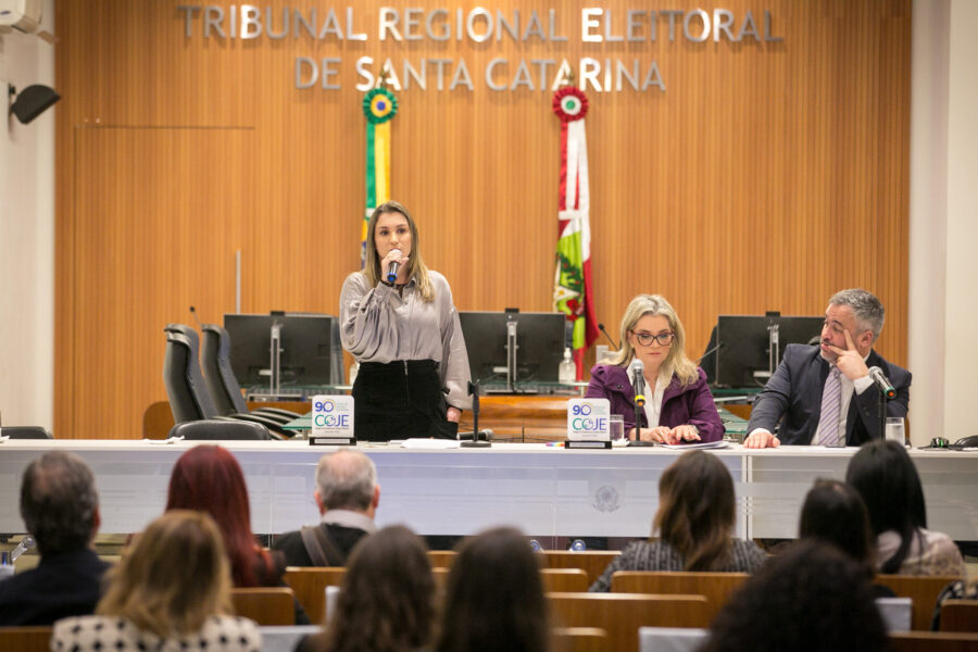 TRE/SC - Lançamento da Ouvidoria da Mulher
