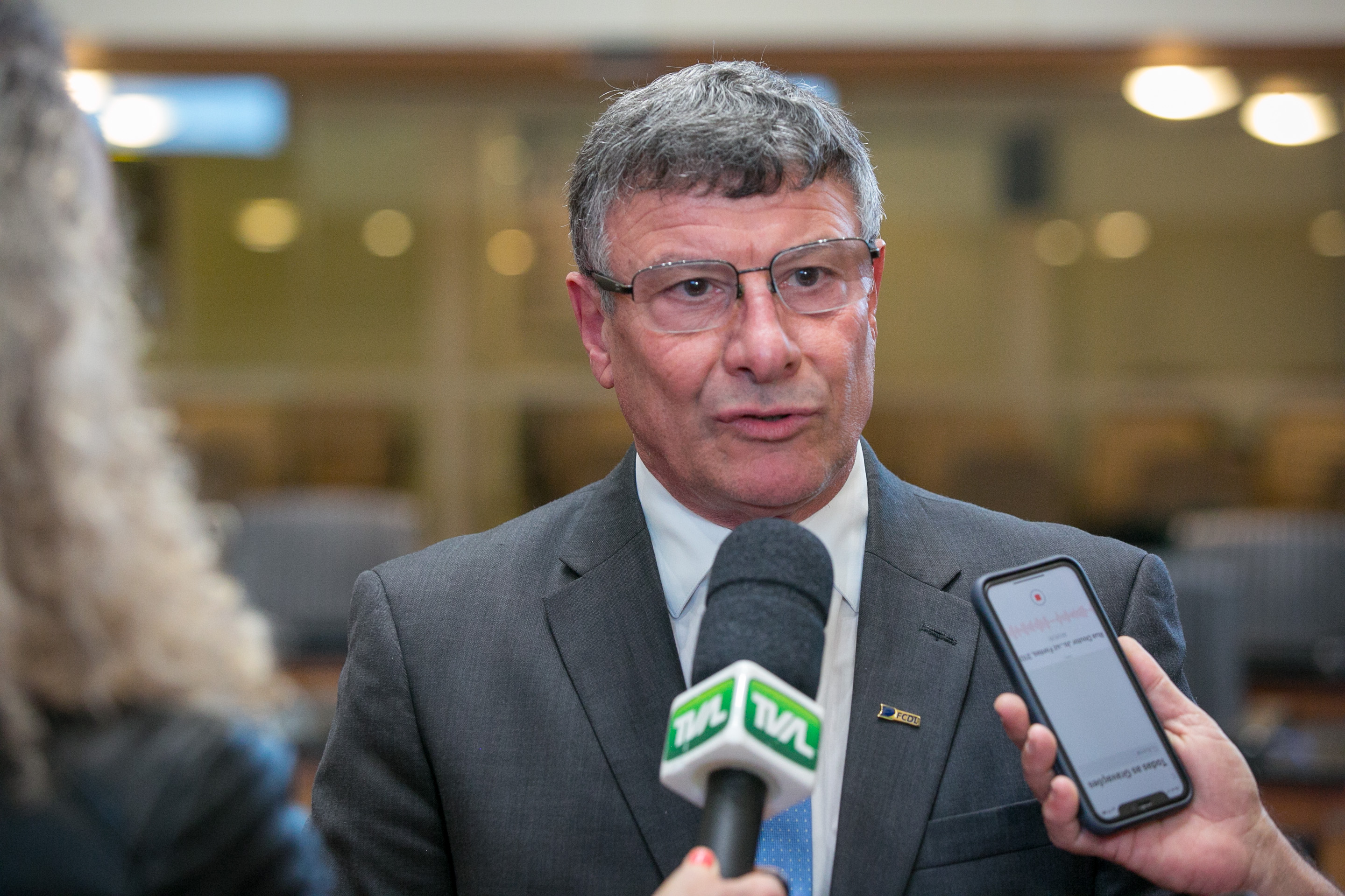 Presidente da FCDL/SC, Ivan Tauffer