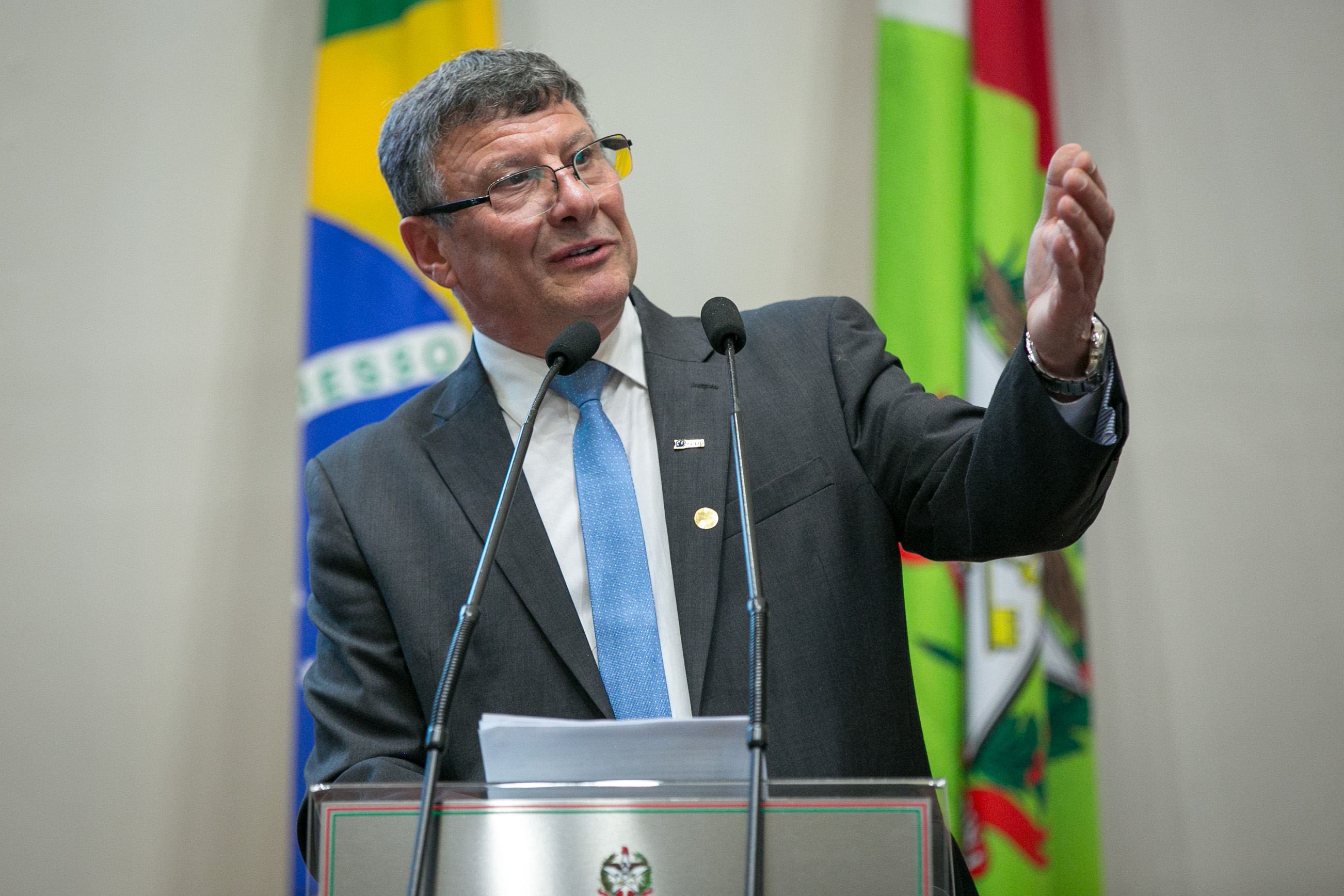 Presidente da FCDL/SC, Ivan Tauffer