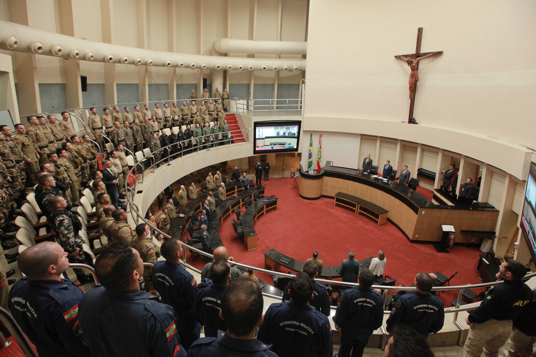 Sessão Especial em Homenagem às instituições de Segurança Pública do Estado de Santa Catarina