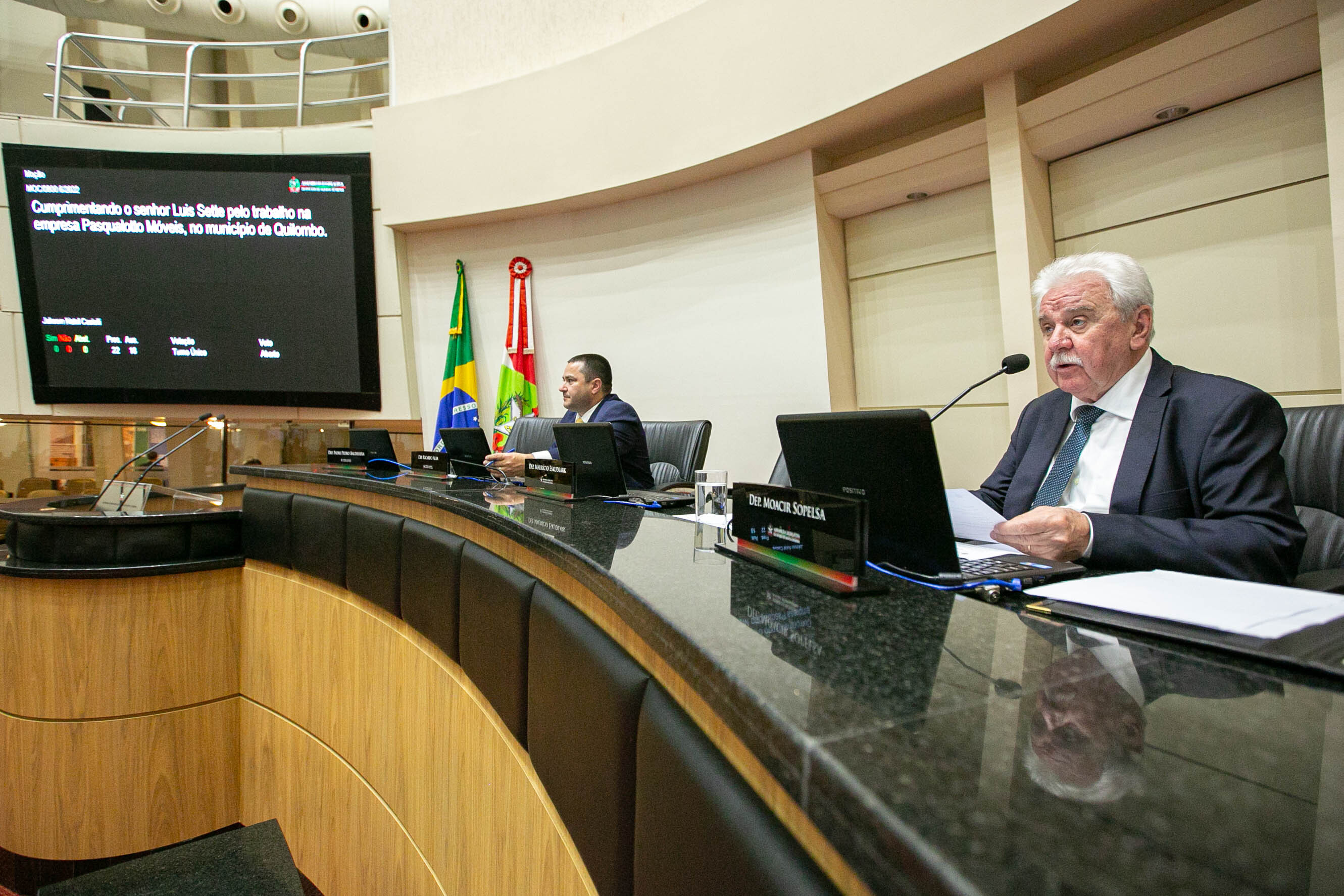Sopelsa faz balanço do período em que esteve no governo de SC