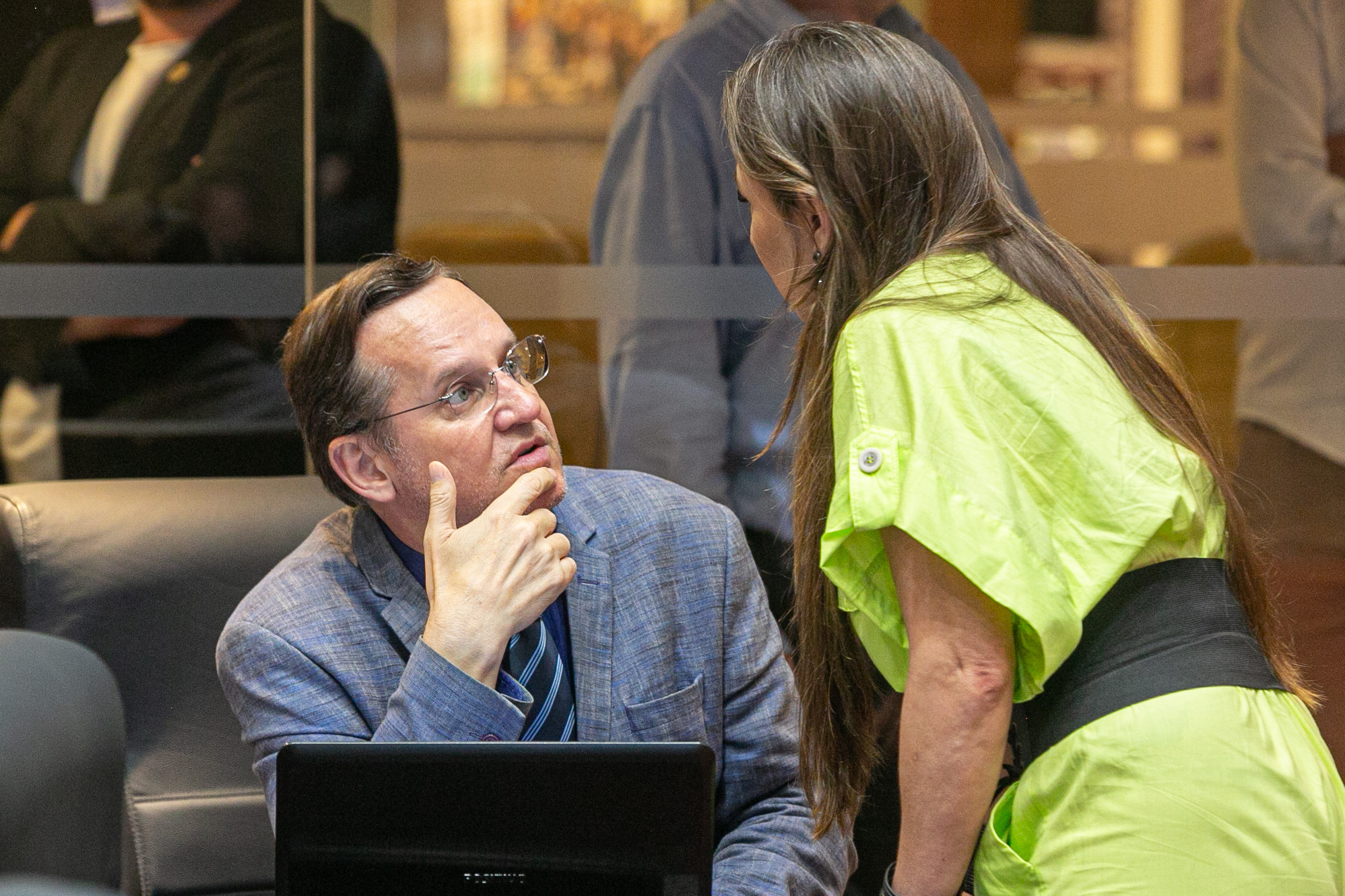 Deputado Jair Miotto (União) e Deputada Paulinha (Podemos)