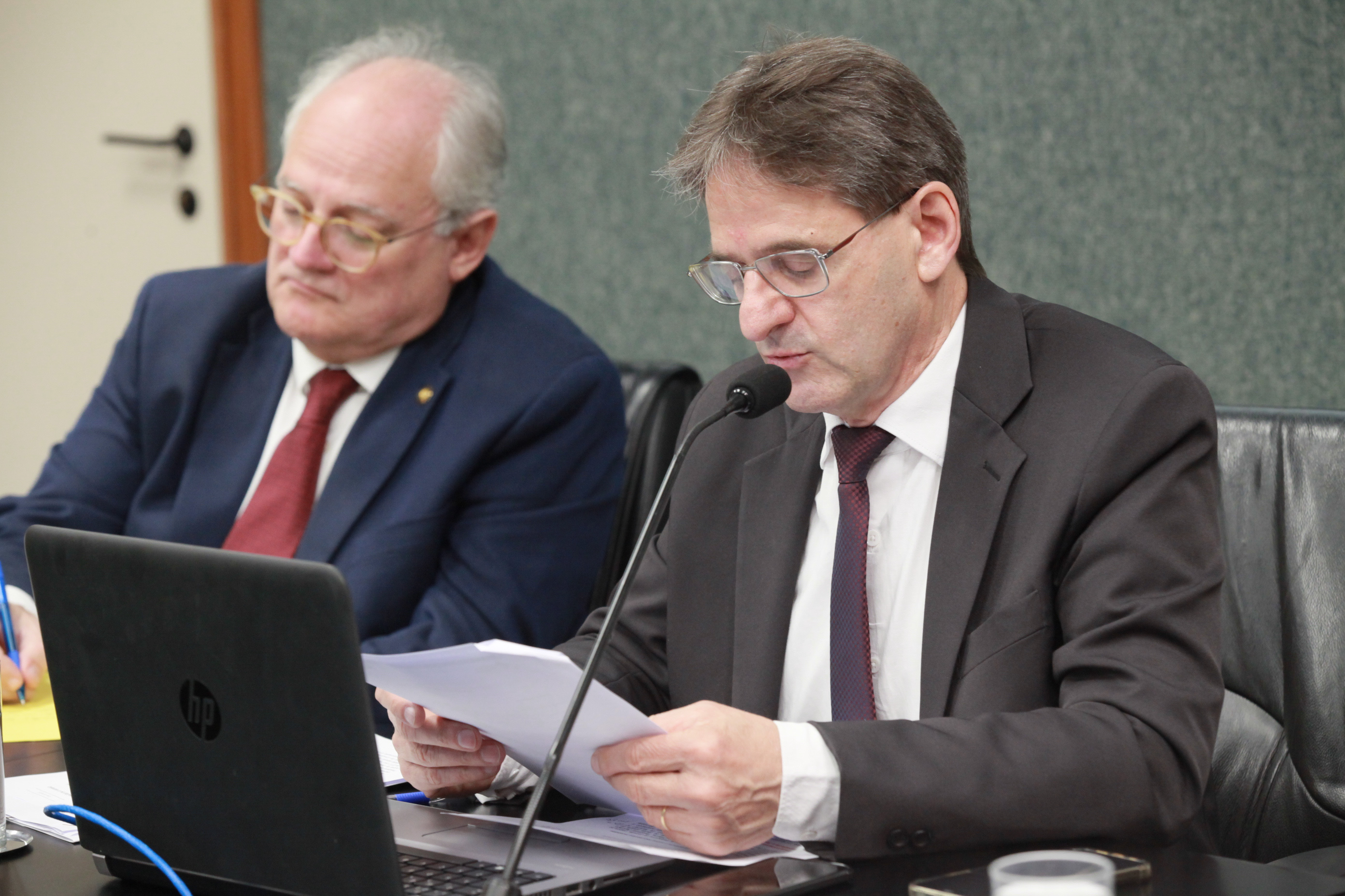 Comissão de Saúde - Deputado Neodi Saretta (PT) e Deputado Vicente Caropreso (PSDB)