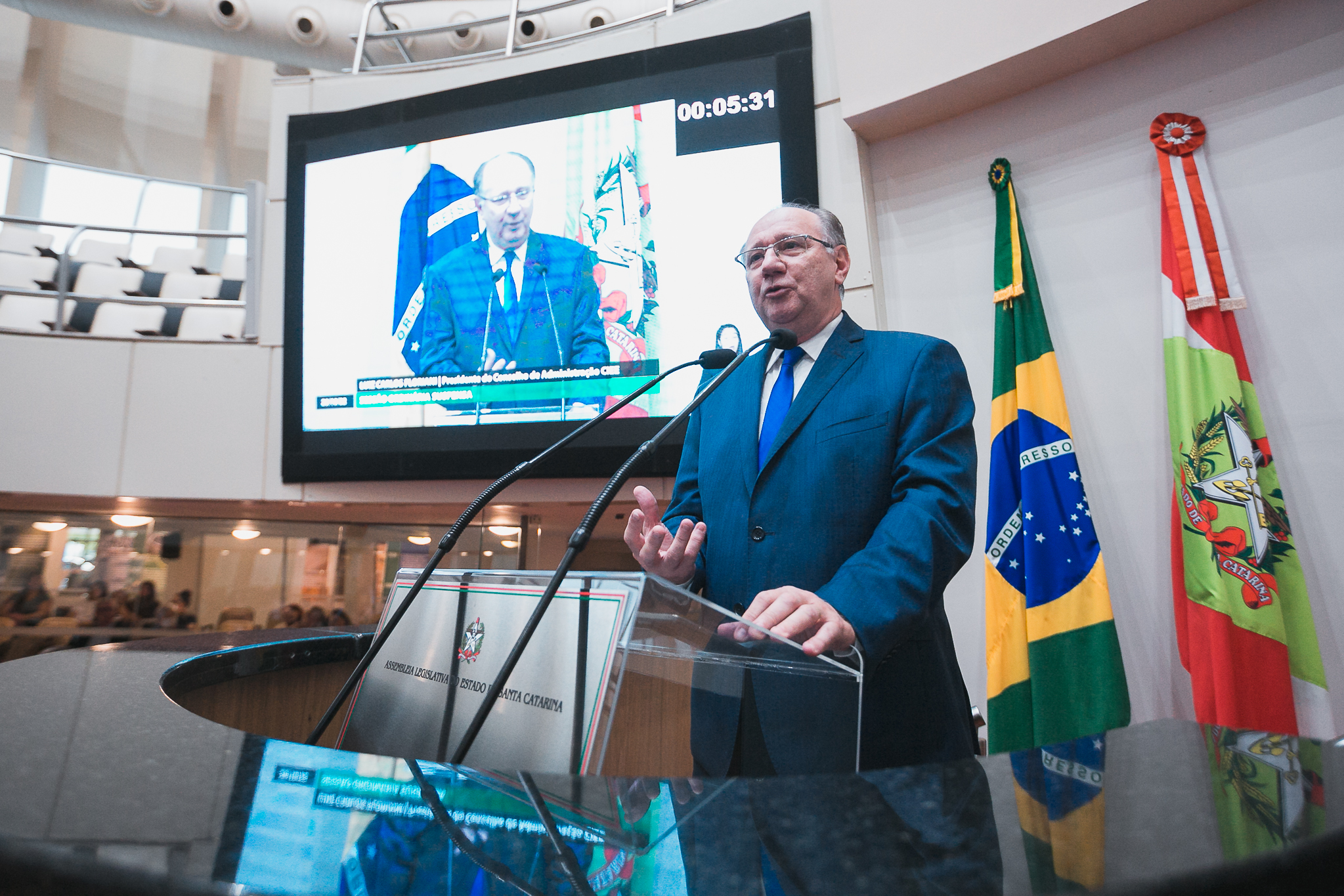 Fala de Luiz Carlos Floriani, Presidente do Conselho de Administração do CIEE