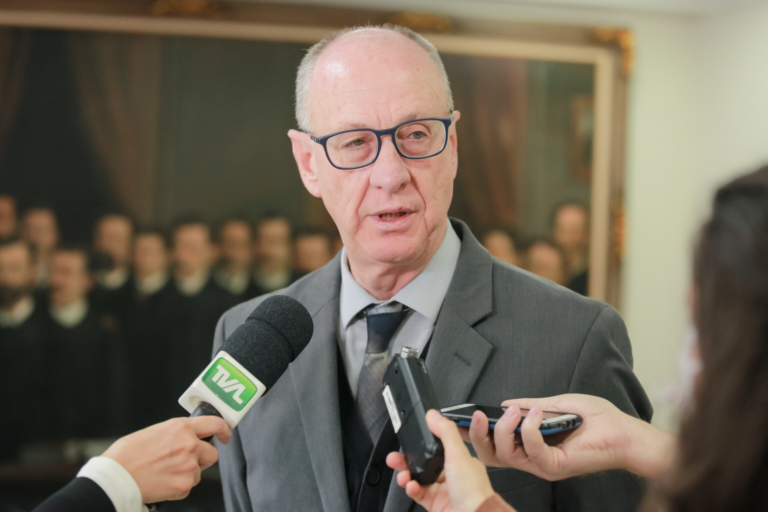 Desembargador Leopoldo Augusto Brüggemann, presidente do TRE-SC.