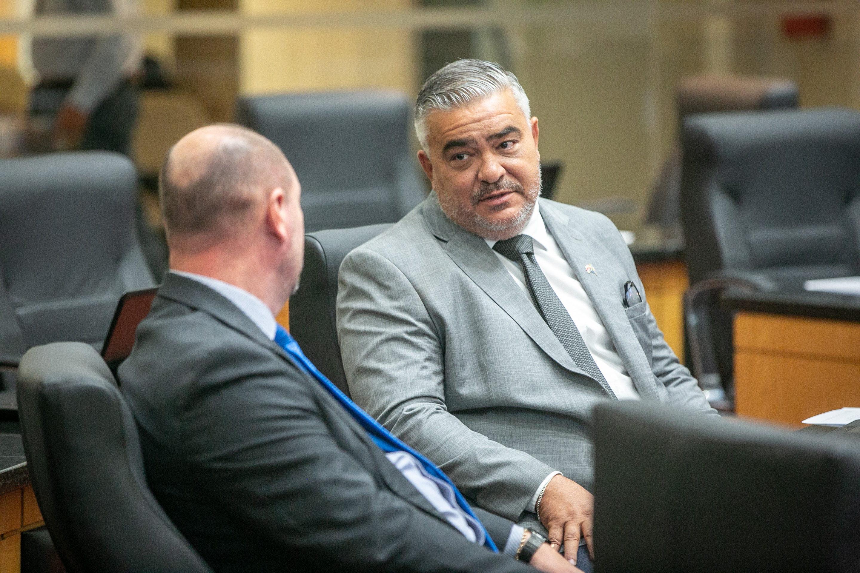 Deputado Sargento Lima (PL) e Deputado Mauro de Nadal (MDB)